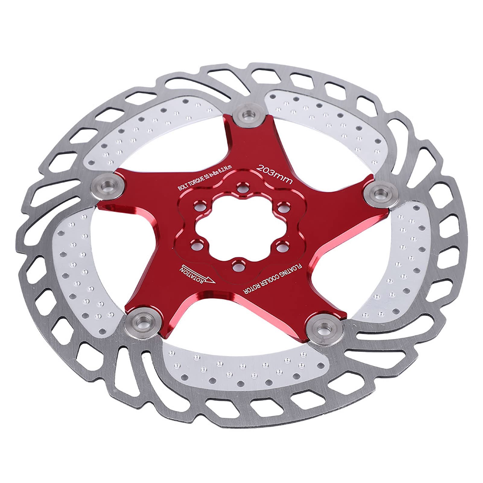 Premium Stainless Steel Bike Cooling Rotor - 4 Sizes for Optimal Brake Performance | Durable & Easy to Install Bike Parts | Perfect for Mountain Biking, Road Cycling & Commuting