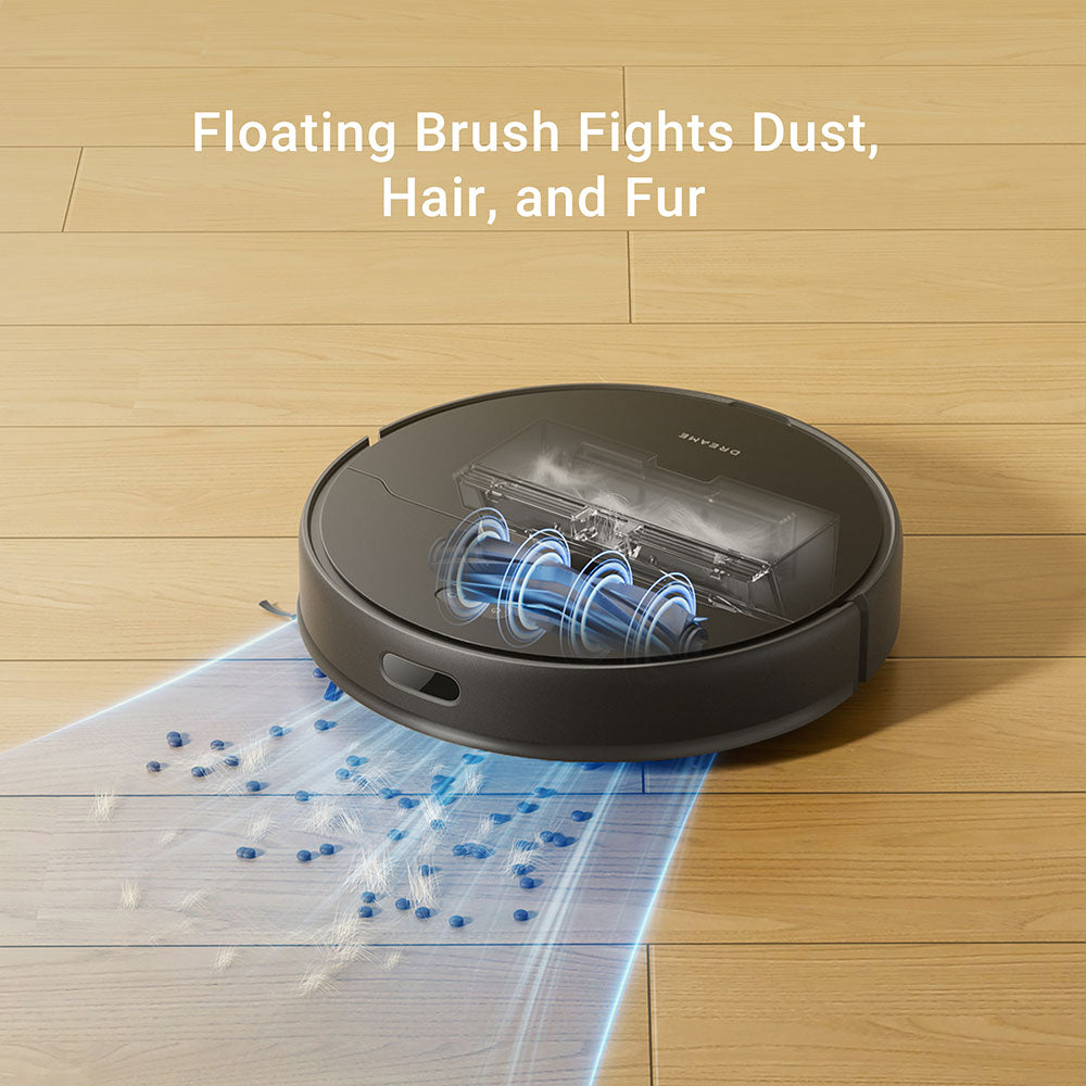 Dreame D9 Max Gen 2 Robot Vacuum and Mop Cleaner - Powerful 4000Pa Suction, Smart Mapping, Self-Charging - Perfect for Hardwood Floors & Pet Hair Cleaning (Home, Office, Apartment Use)