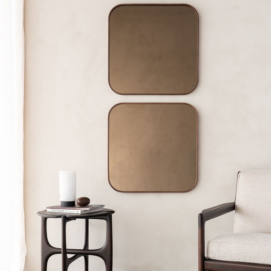 Stylish Camber Wall Mirror - Elegant Home Decor for Living Room, Bedroom & Entryway - Perfect for Enhancing Space & Adding Light
