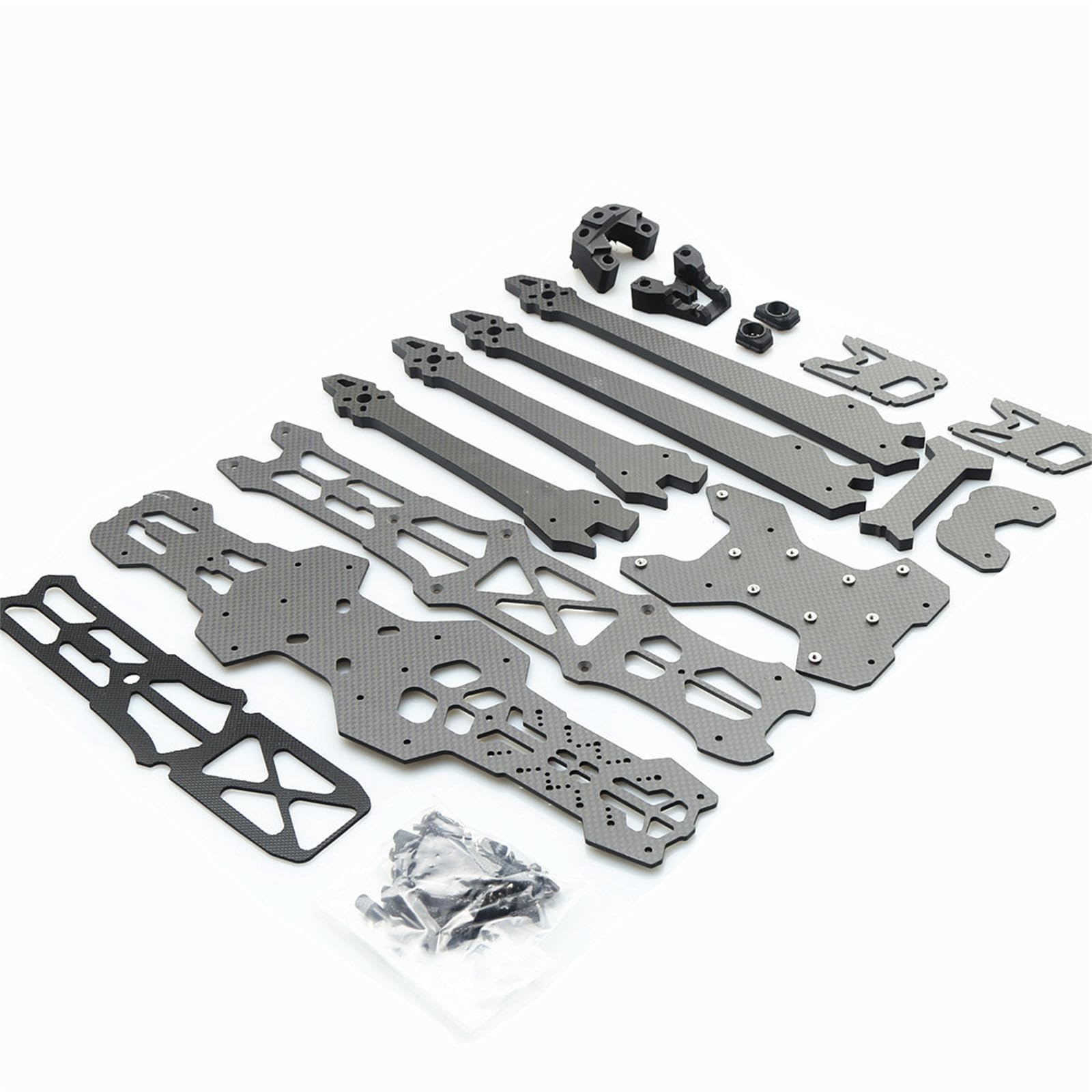 Lightweight Carbon Fiber FPV Drone Frame with 7mm Arms for 10inch Props - Perfect for Racing, Freestyle Flying & Aerial Photography