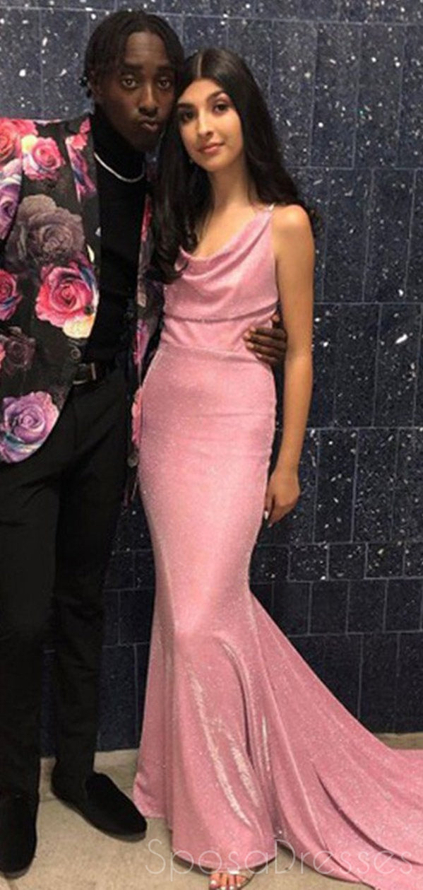 Elegant Mermaid Spaghetti Strap Sleeveless Prom Dress for Sweet 16 & Formal Events - Perfect for Homecoming, Quinceañera & Evening Parties (Style 12423)