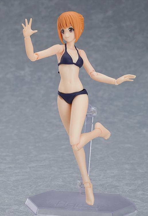 Figma #416 Emily Female Swimsuit Action Figure - Anime Collectible Model for Display & Photography