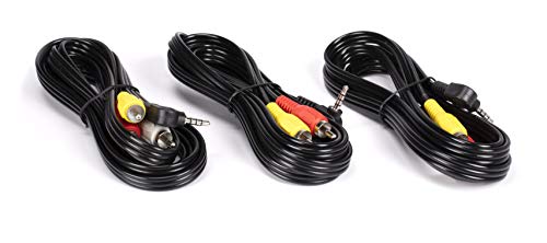 3 Pack - 3.5mm to 3 RCA