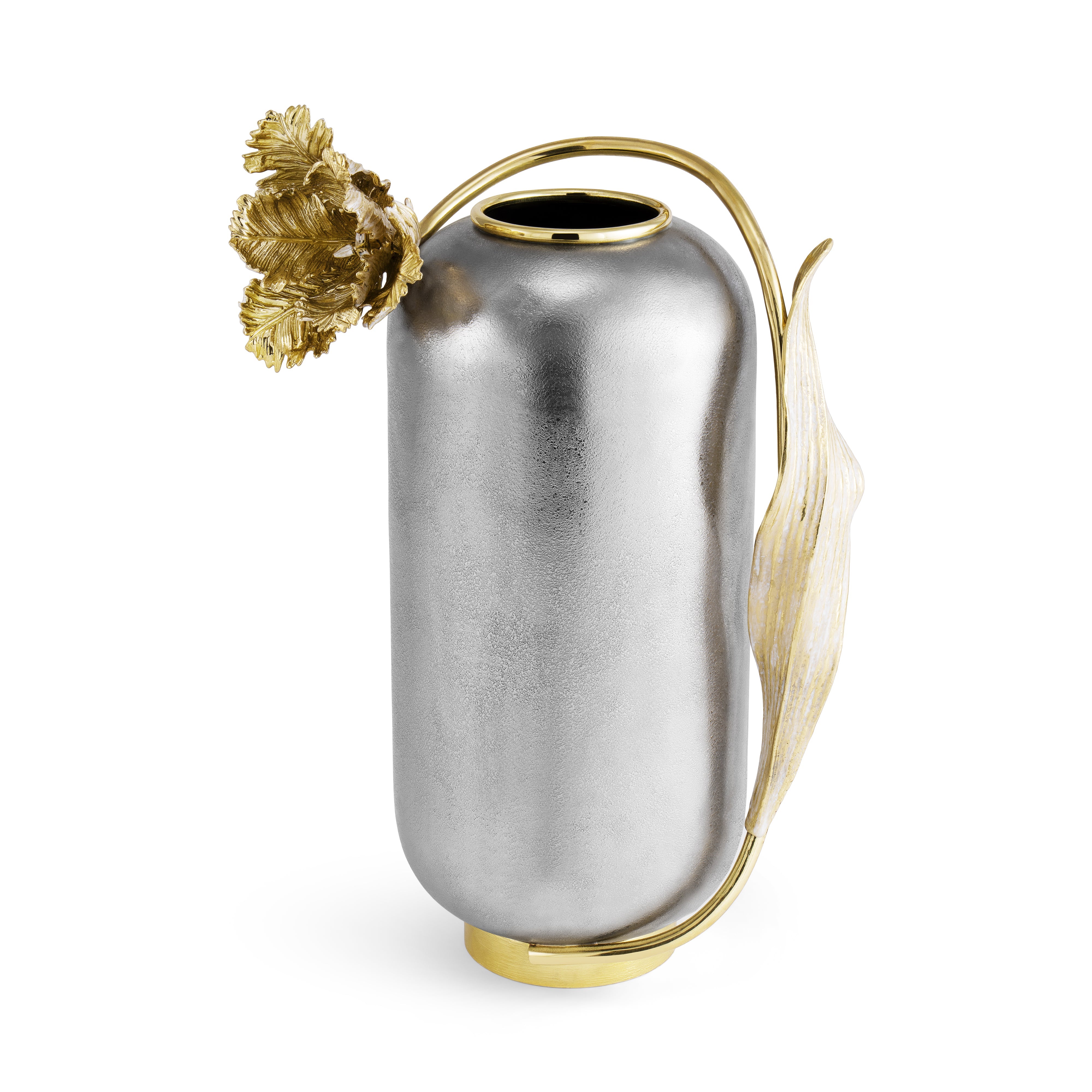 Elegant Glass Tulip Vase for Fresh Flowers - Perfect for Home Decor, Wedding Centerpieces & Floral Arrangements