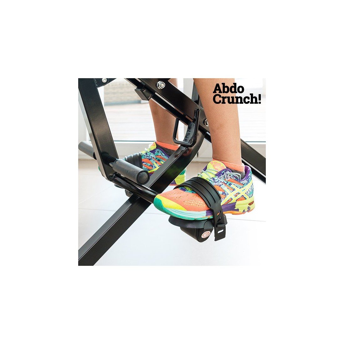 Abdo Crunch Total Ab Toner Bench - Home Gym Equipment for Core & Abdominal Workouts - Perfect for Home Fitness & Strength Training