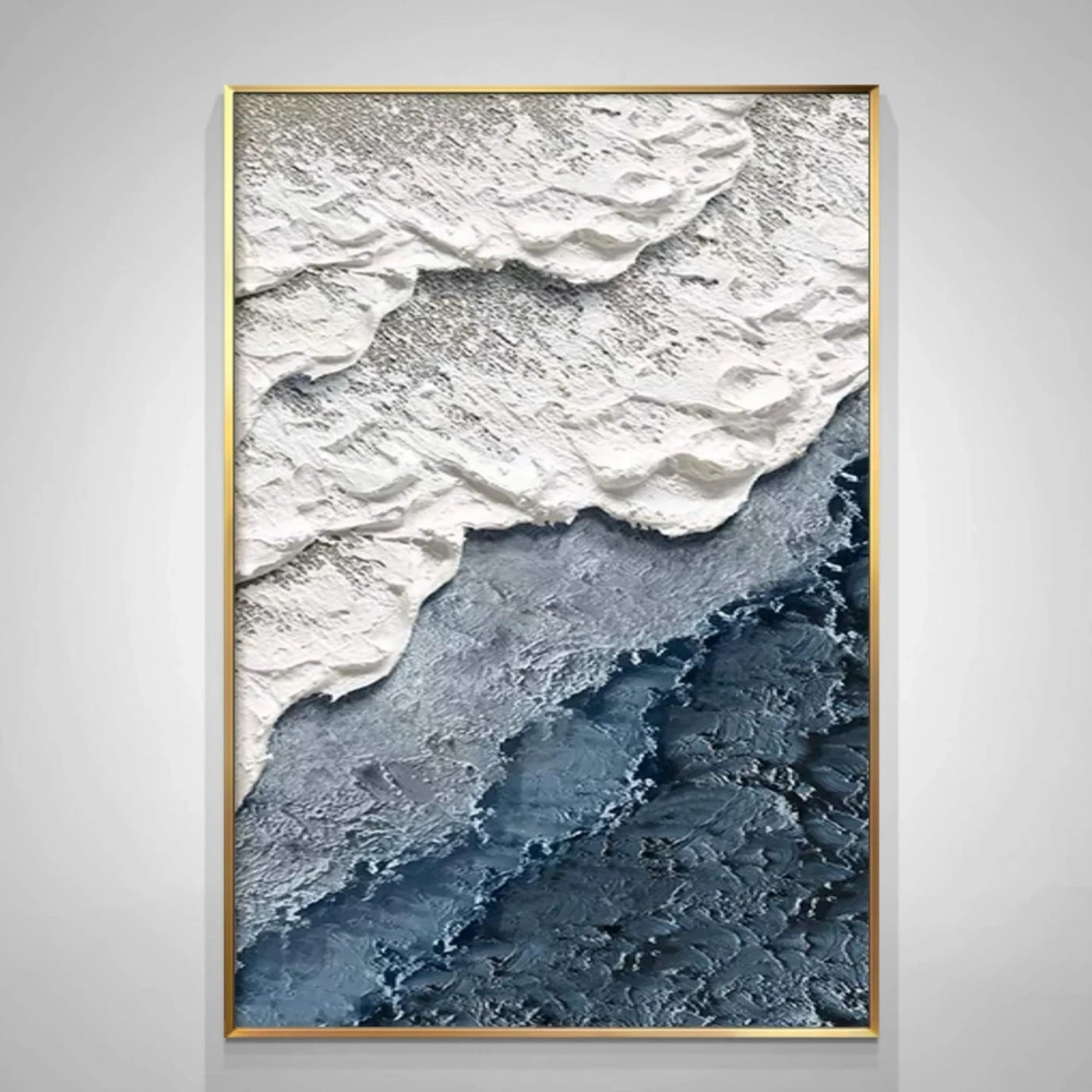Ocean and Sky Painting #OS 245 - Handmade Canvas Wall Art for Home & Office Decor - Perfect for Living Room, Bedroom, or Office