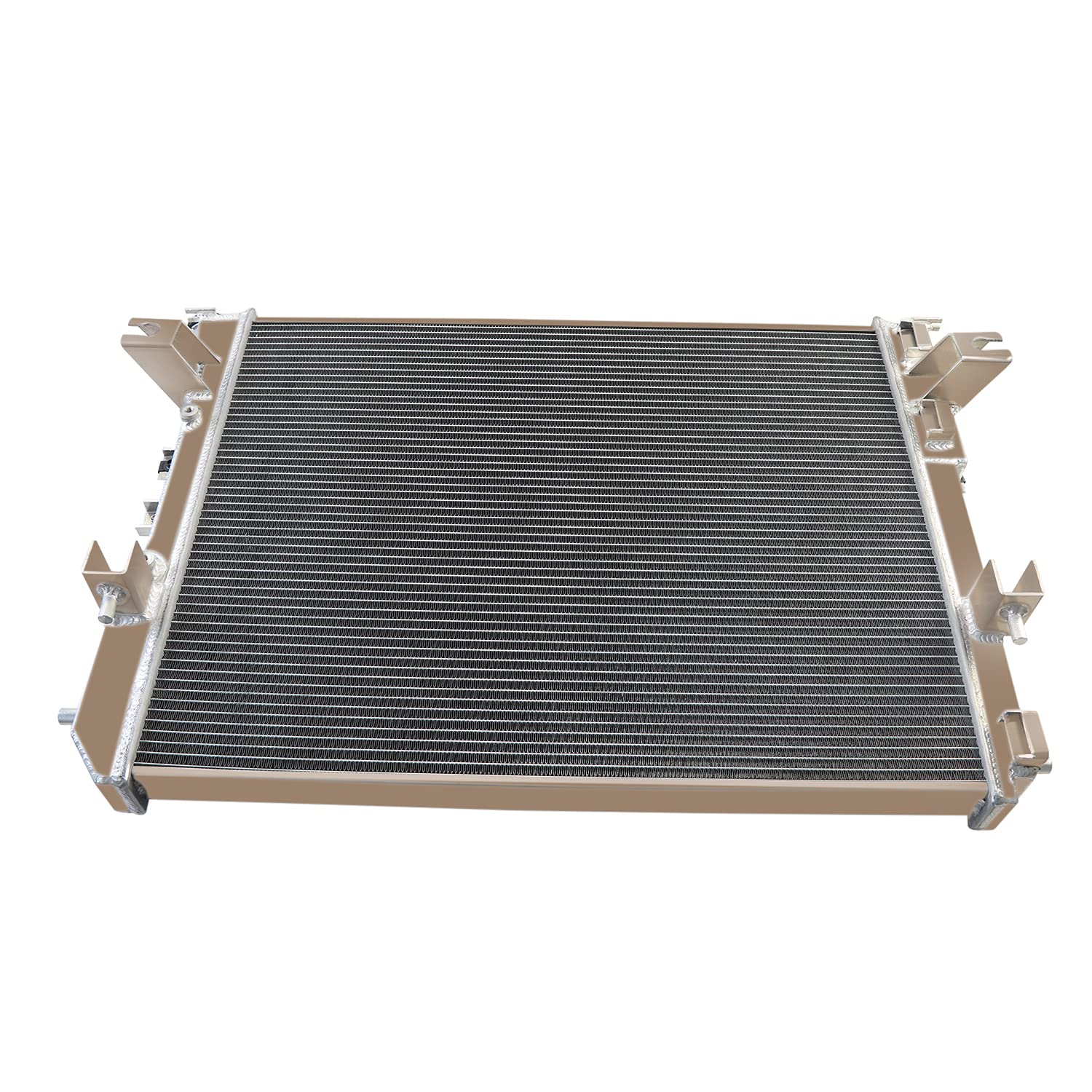 Heavy Duty 3 Row Aluminum Radiator for 2011-2018 Ram 1500/2500/3500 & 2009-2010 Dodge Ram 1500/2500 - Complete Cooling Kit with Fan, Shroud & Relay - Perfect for Off-Roading, Towing & High-Performance Upgrades