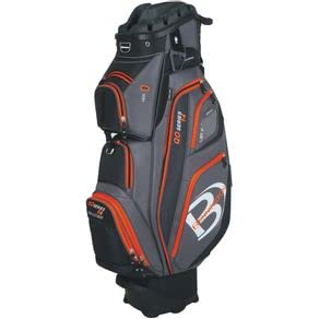 Bennington QO-14 Quiet Organizer Golf Cart Bag - Lightweight Waterproof Golf Stand Bag with 14-Way Divider, Grey - Perfect for Golf Course, Driving Range & Tournament Play