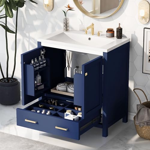 Blue(with Drawer)