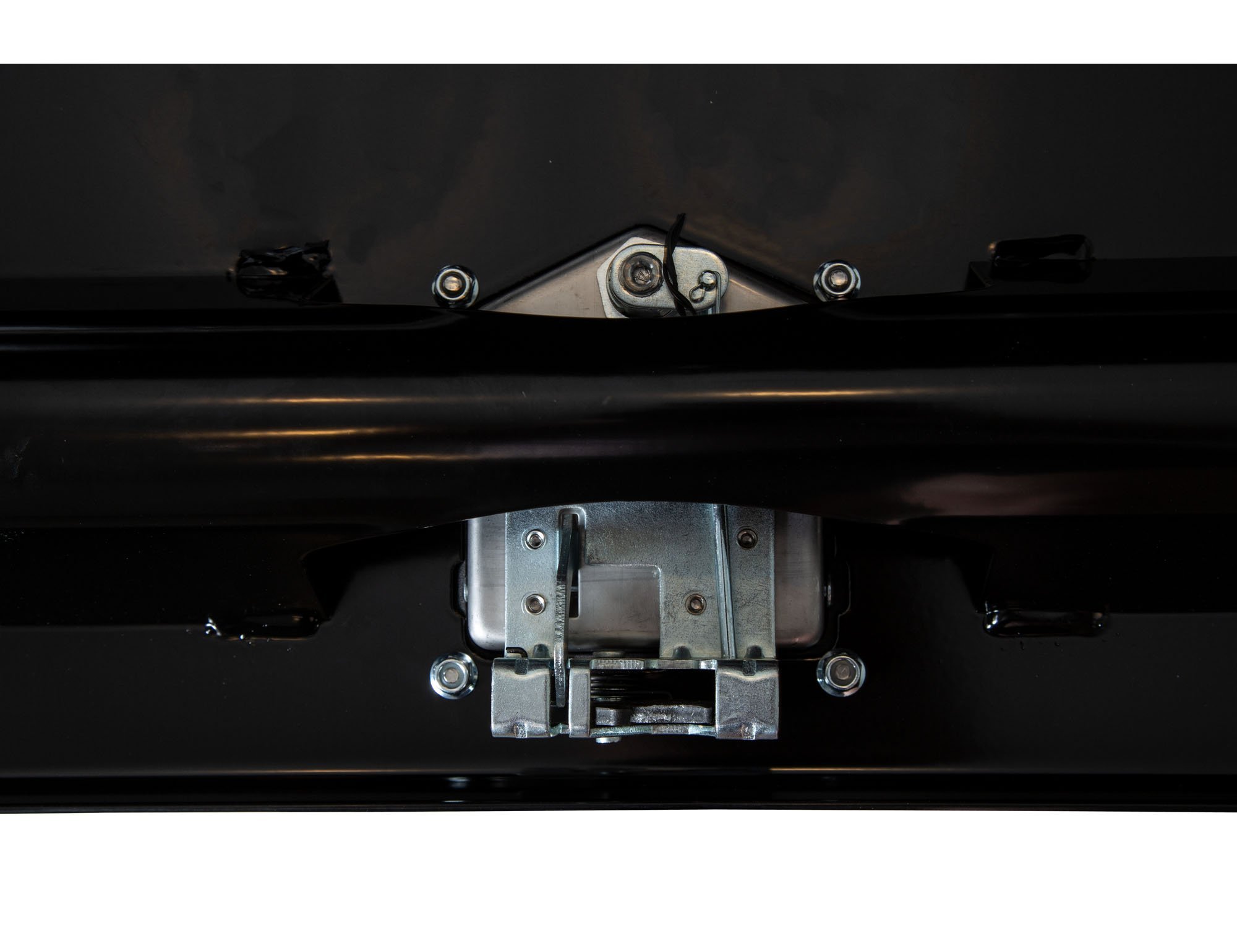 Buyers Products 1702100 Heavy-Duty Steel Underbody Truck Tool Box - 18x18x24 Inch Black Contractor Storage Box with Paddle Latch | Made in USA | Durable Job Site Organization for Pickup Trucks & Work Vans