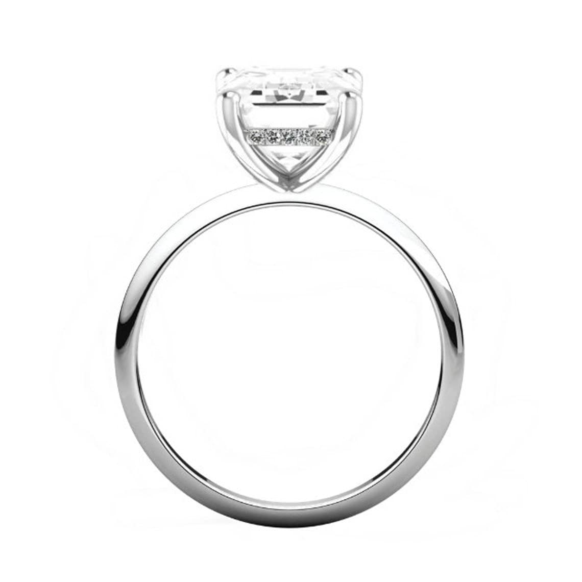 2.50 CT Oval Moissanite Engagement Ring - Vintage Solitaire Wedding Band with 4-Prong Setting in Sterling Silver - Anniversary, Promise & Bridal Jewelry Gift for Women - Perfect for Proposals, Weddings & Romantic Occasions