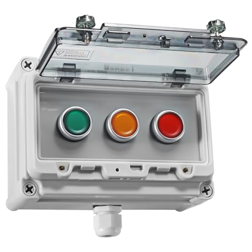 Green,yellow,red button