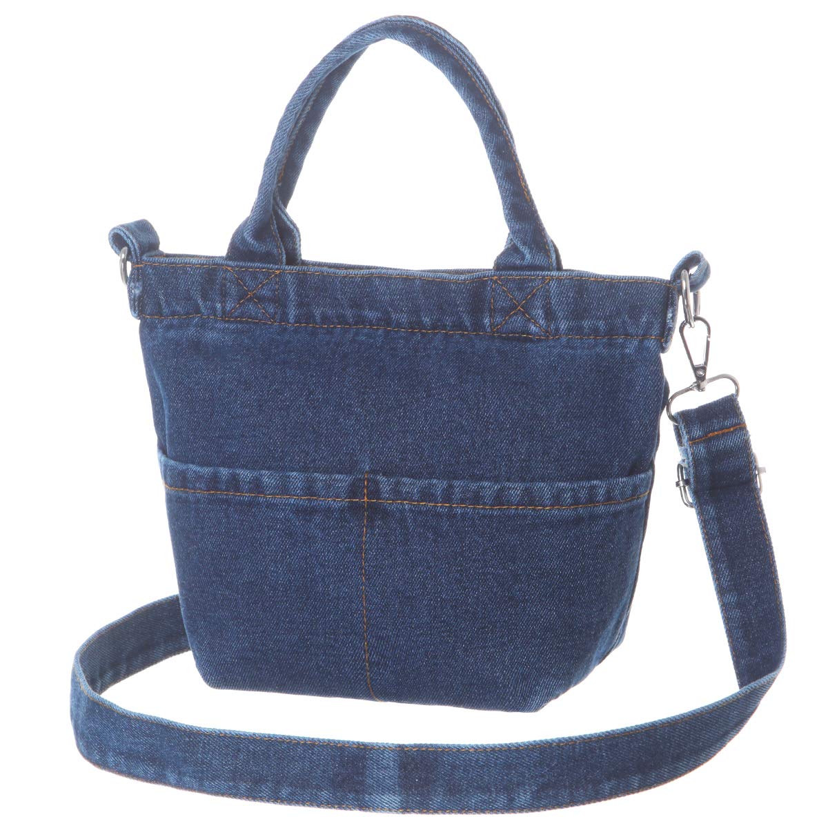 AOCINA Women's Denim Tote Bag - Stylish Jean Travel Purse & Beach Handbag for Teen Girls & Women | Perfect for Travel, Shopping & Casual Outings