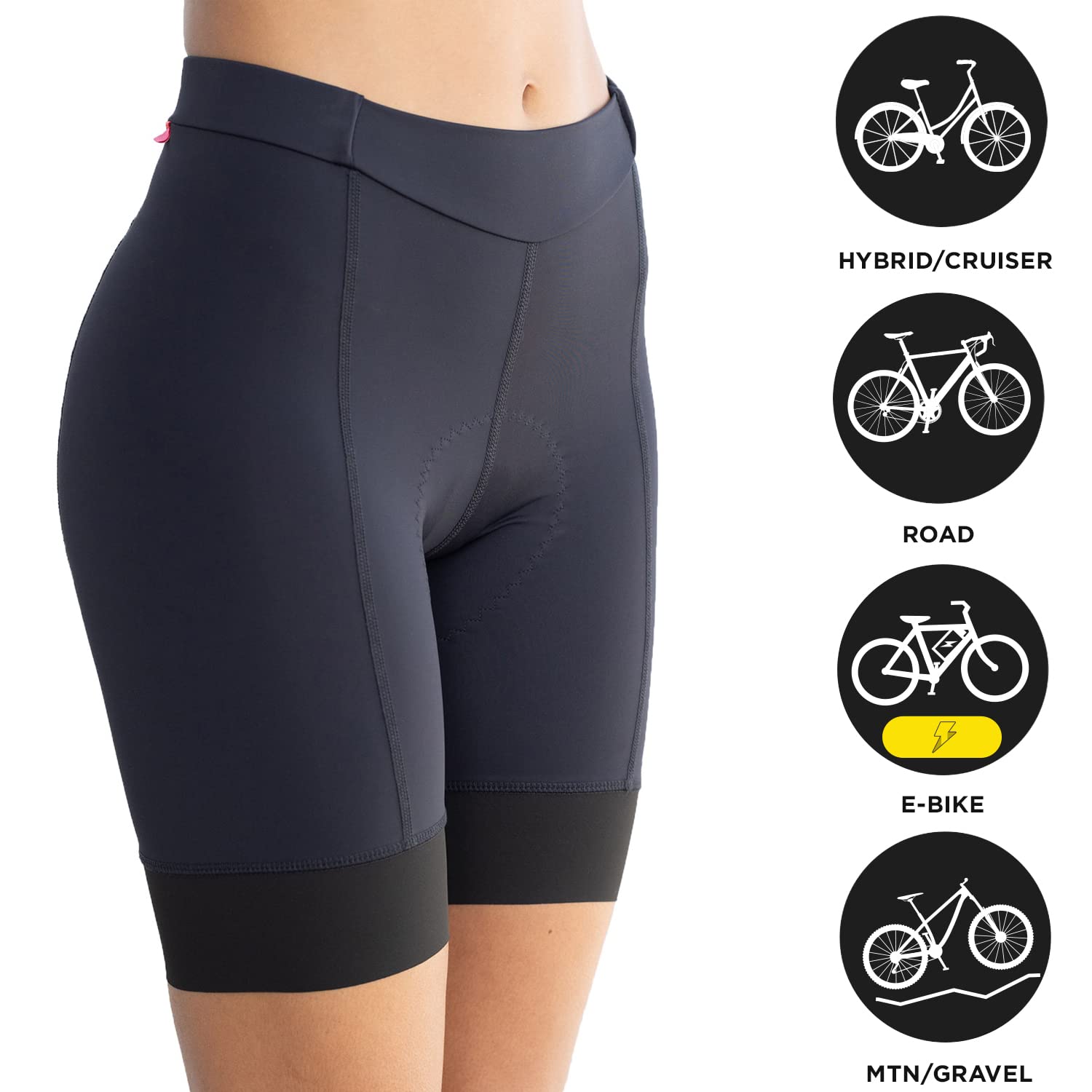 Terry Bella Prima Women's Padded Bike Shorts - 8.5