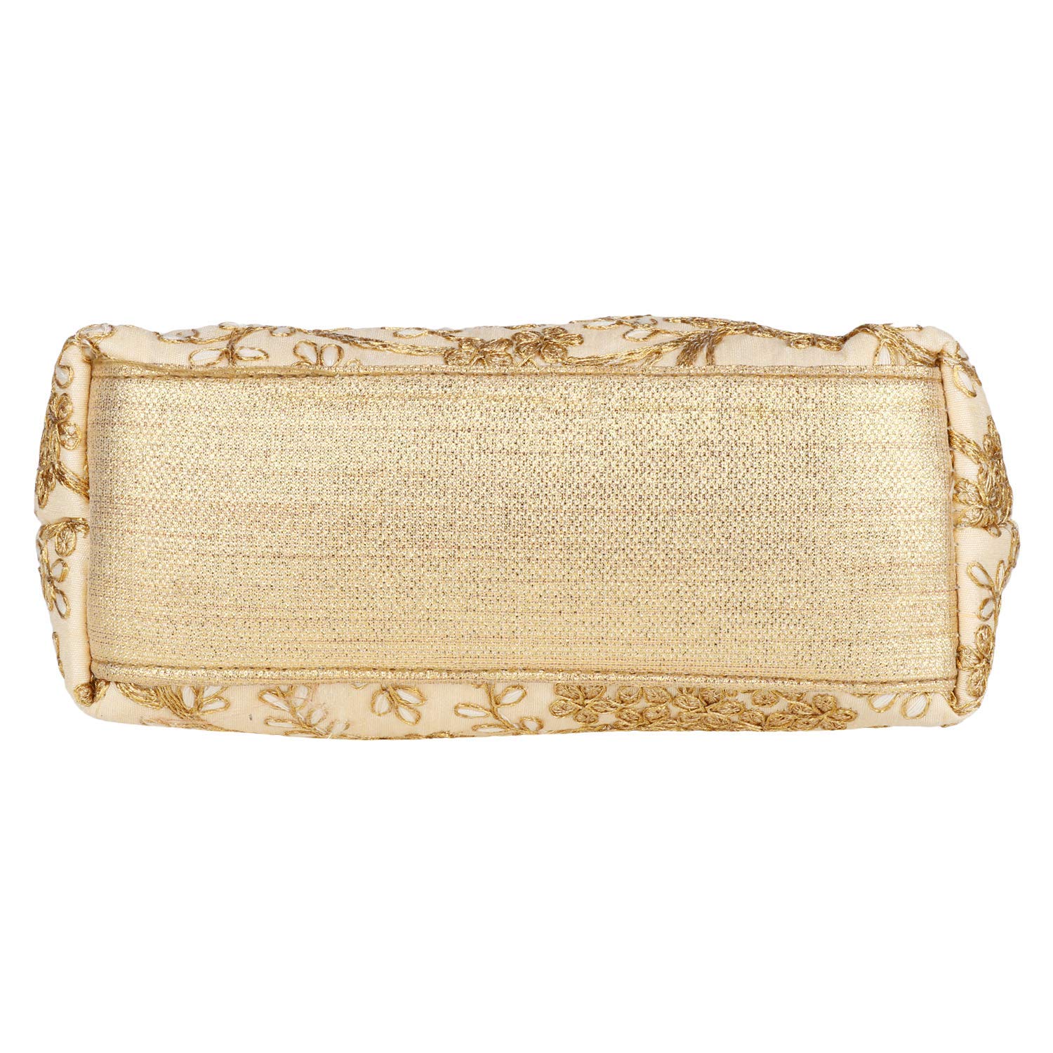 Elegant Golden Potli Bag for Women - Stylish Jewelry Pouch & Gift Bag for Parties, Weddings, and Special Occasions