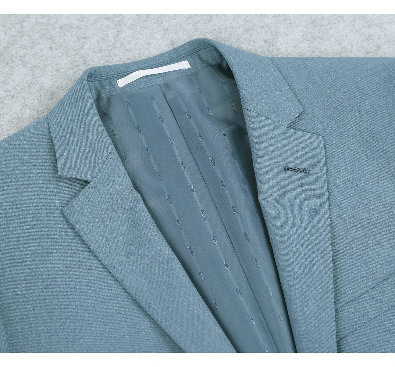 Alessandro Vitello by Renoir 2-Piece Slim Fit Notch Lapel Solid Suit - Premium Business Attire for Men | Perfect for Weddings, Office & Formal Events