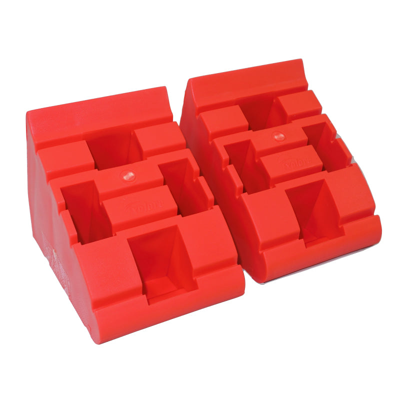 Heavy Duty Caravan Leveling Ramps & Wheel Chocks CWC1 - Perfect for RV, Camper, and Trailer Stabilization on Uneven Ground