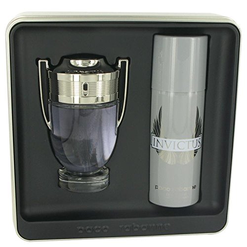 PACO RABANNE Invictus Cologne Gift Set for Men - 3.4 oz Eau De Toilette Spray + 5.1 oz Deodorant Spray | Fresh & Masculine Scent | Perfect for Date Night, Work & Special Occasions