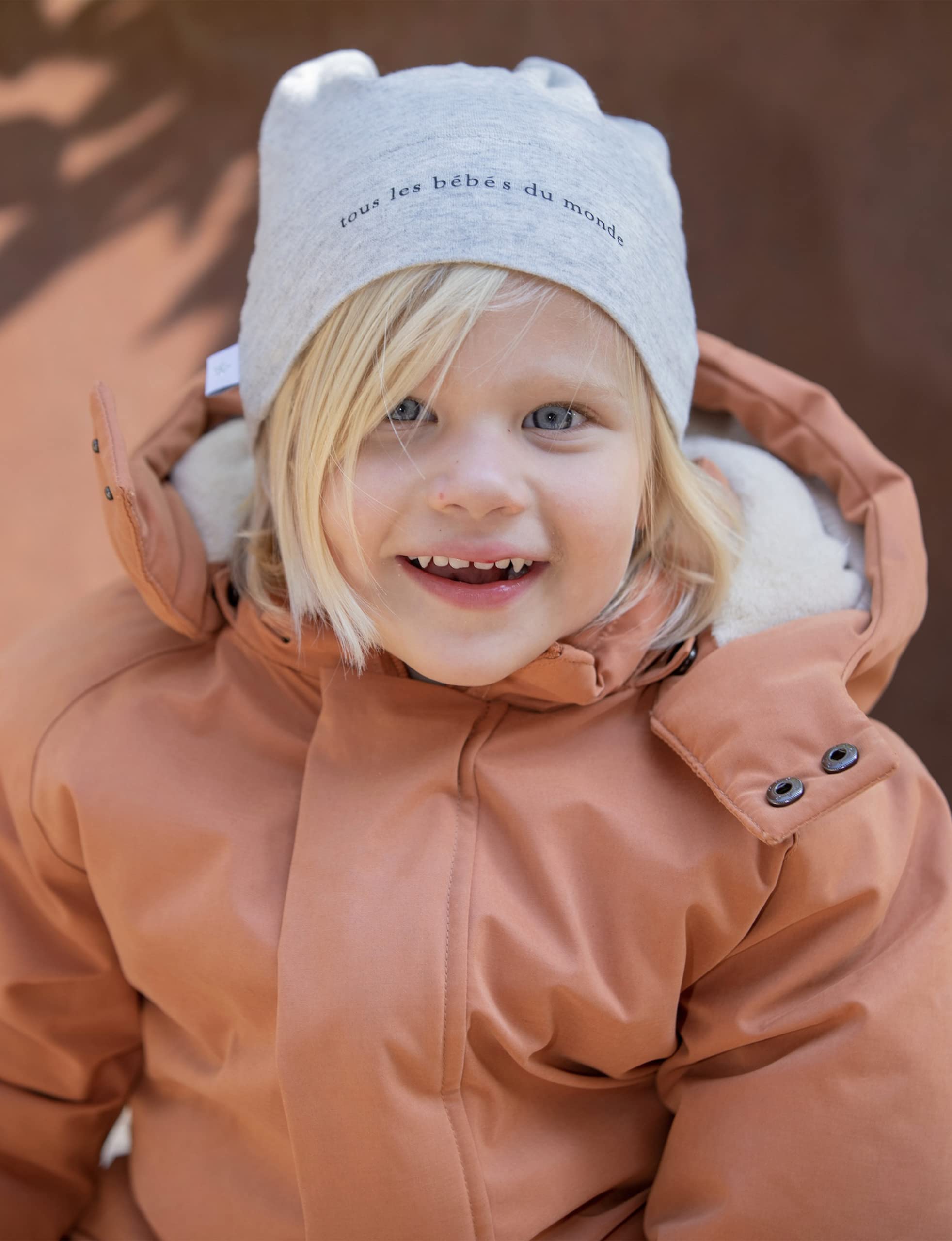 7AM Enfant Baby Jumpsuit Coat - 2-Way Zipper Teddy Jumpsuit for Infants & Toddlers | Waterproof, Soft Cotton Winter Wear | Warm Outerwear for Newborns | Perfect for Stroller Walks, Outdoor Play & Cold Weather Adventures