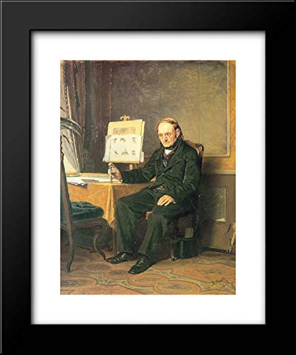 Vasily Perov Framed Art Print - 15x18 Inch Classic Painting for Art Teachers & Classroom Decor | Perfect Gift for Educators & Art Lovers