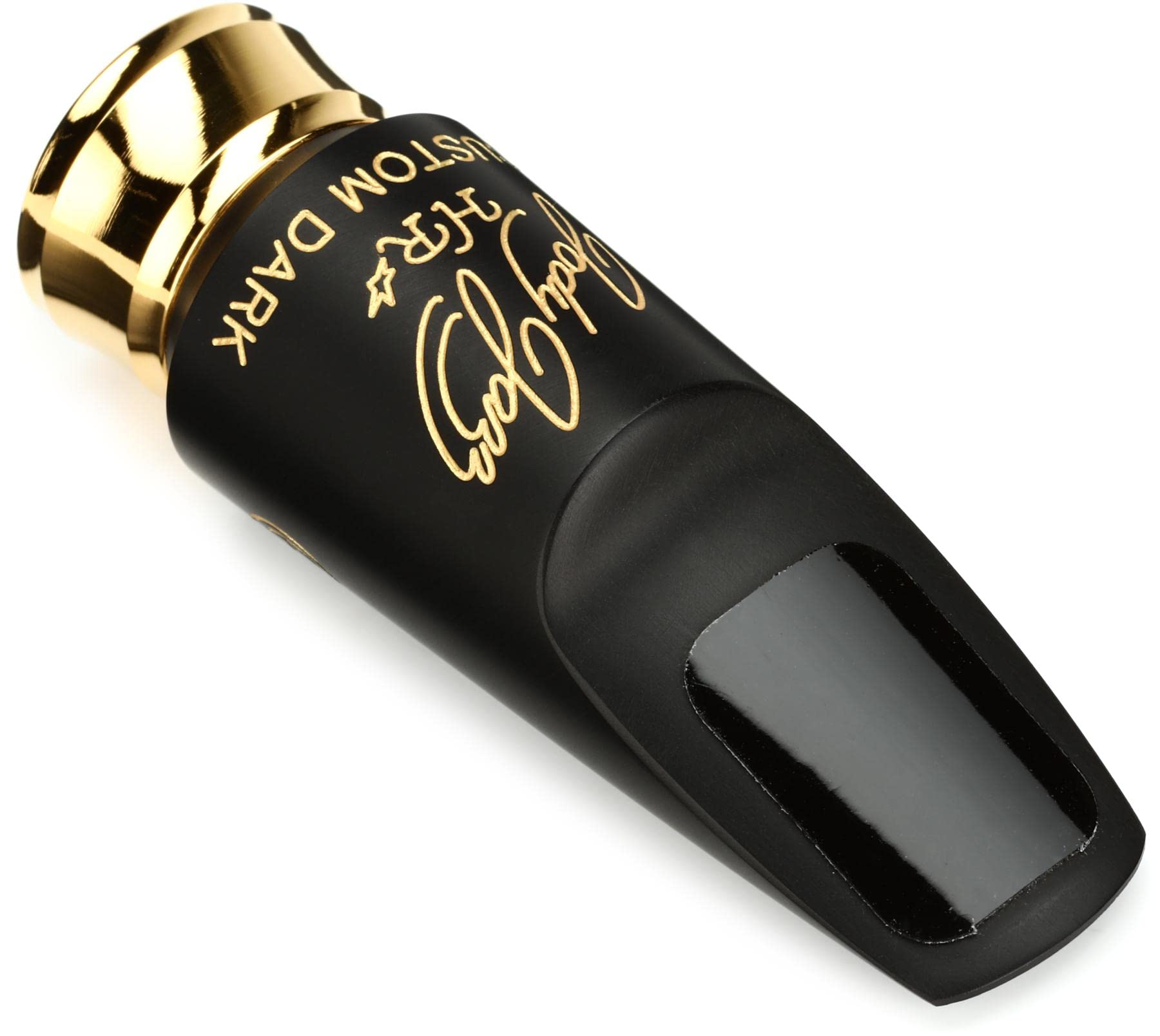 JodyJazz HR* CUSTOM DARK Soprano Saxophone Mouthpiece 6 - Professional Sax Accessory for Jazz & Classical Musicians - Perfect for Live Performances & Studio Recordings