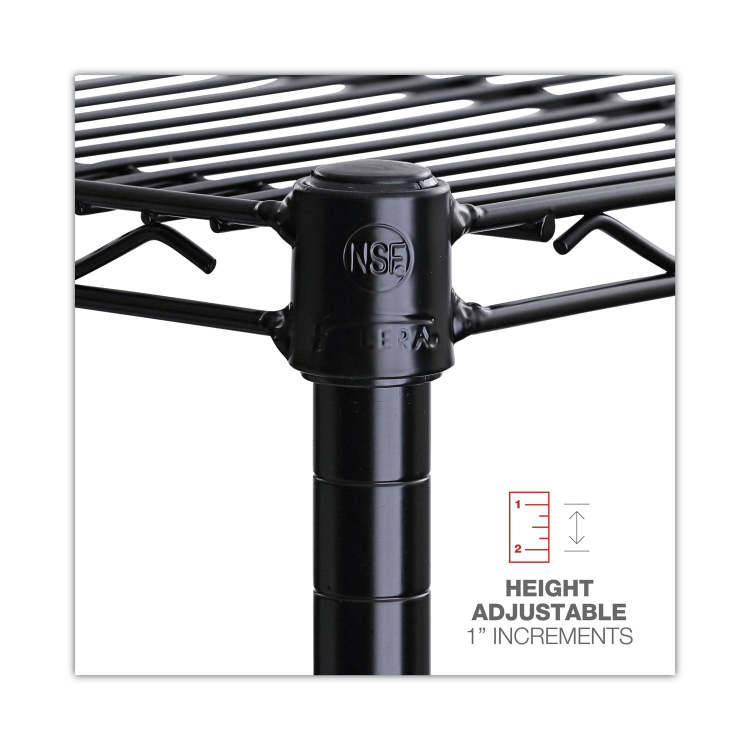 Alera® NSF Certified 6-Tier Wire Shelving Unit - 48
