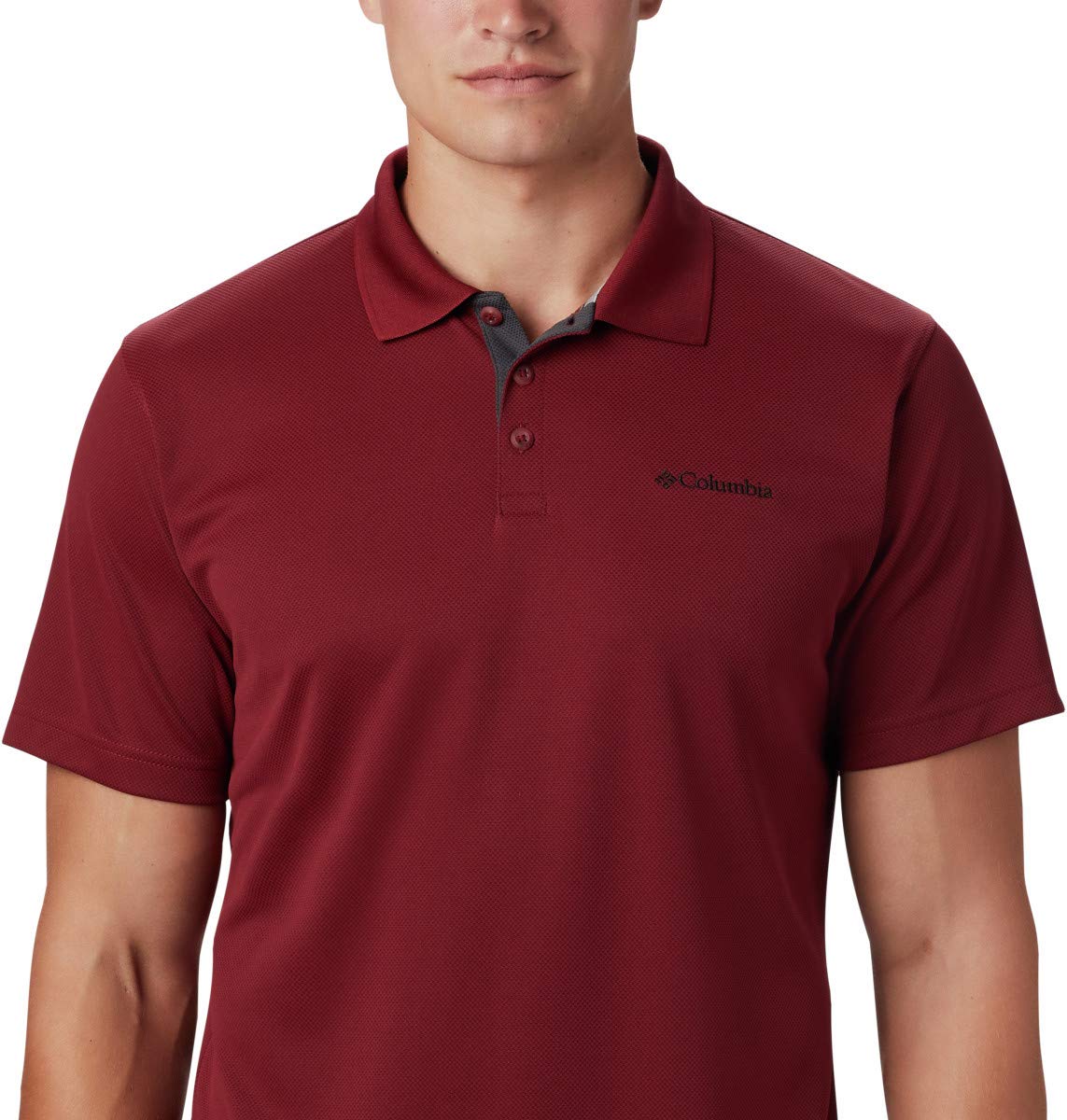 Columbia Men's Utilizer Polo Shirt - Quick-Dry, Moisture-Wicking Performance Shirt for Golf, Hiking & Outdoor Activities