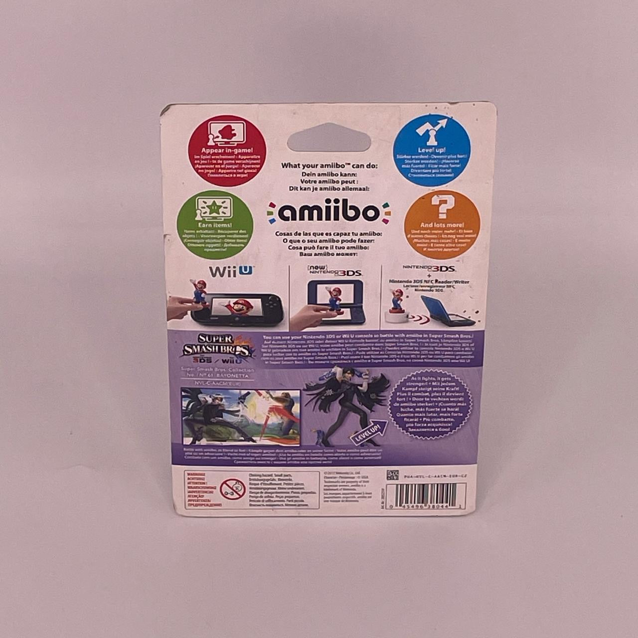 Bayonetta No. 61 Nintendo Amiibo Figure - Super Smash Bros Series Collectible for Gaming & Display - Perfect for Nintendo Switch Fans & Action Figure Collectors