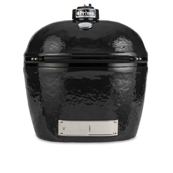 Primo Oval XL 400 Ceramic Charcoal Grill - Large Outdoor Smoker & BBQ Grill for Backyard, Patio, and Tailgating - Perfect for Grilling, Smoking, and Slow Cooking Meats