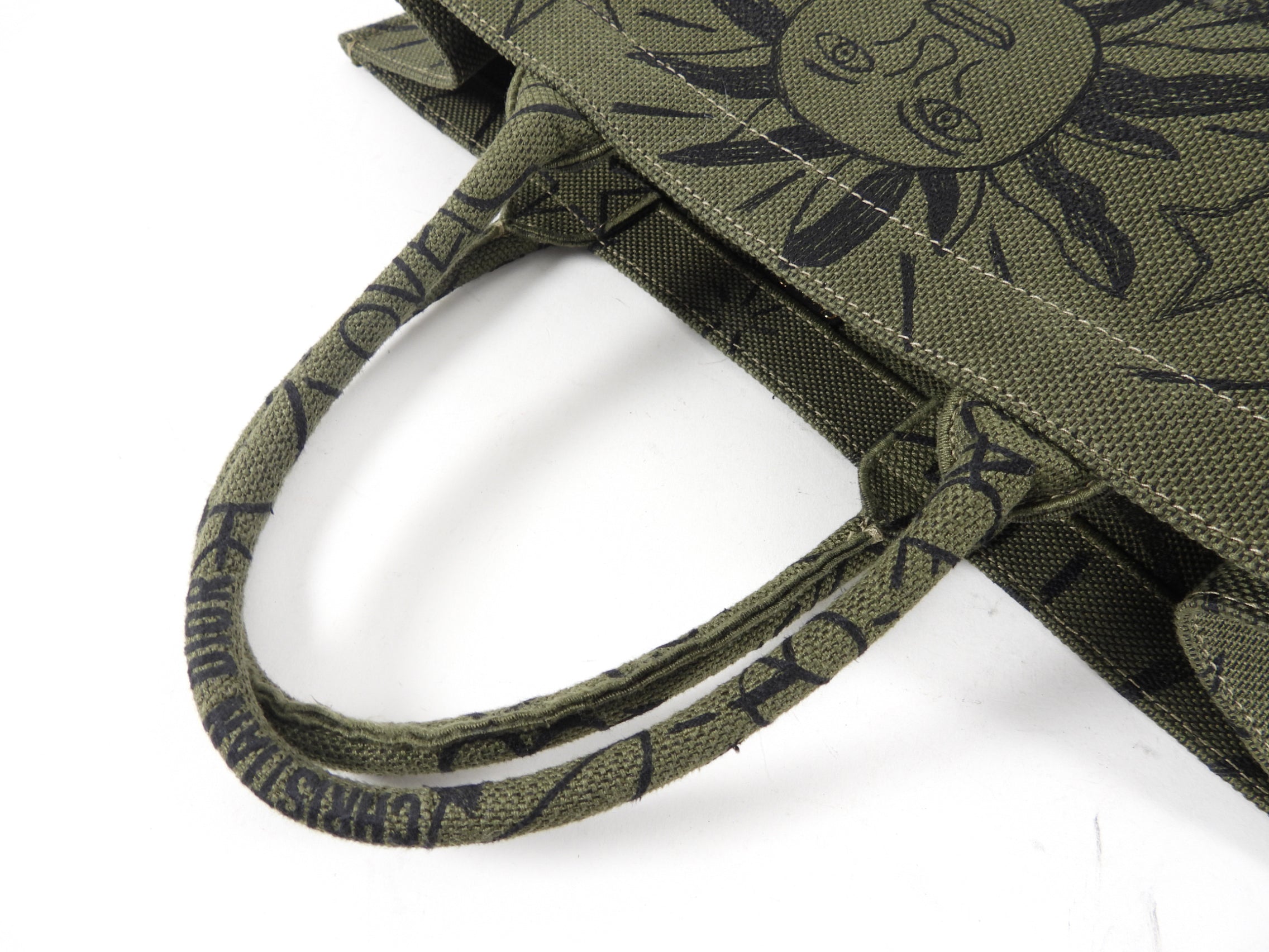Christian Dior Dark Green Limited Edition Exclusive Book Tote Bag - Luxury Designer Handbag for Women | Perfect for Travel, Work & Everyday Use