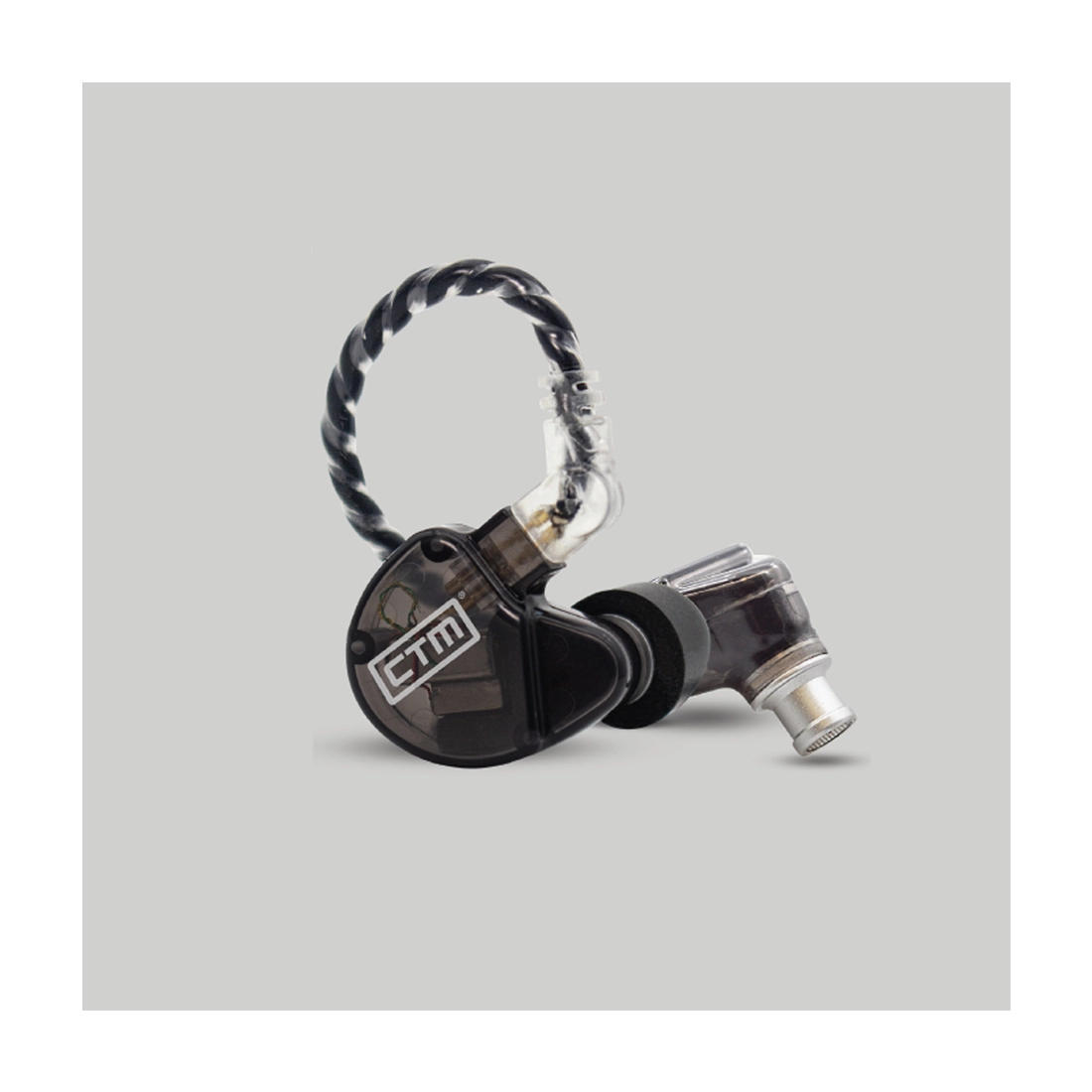 CTM CE220 Dual Driver In-Ear Monitor Headphones - High Fidelity Sound for Musicians, Audiophiles & Gaming - Perfect for Live Performances, Studio Recording & Travel