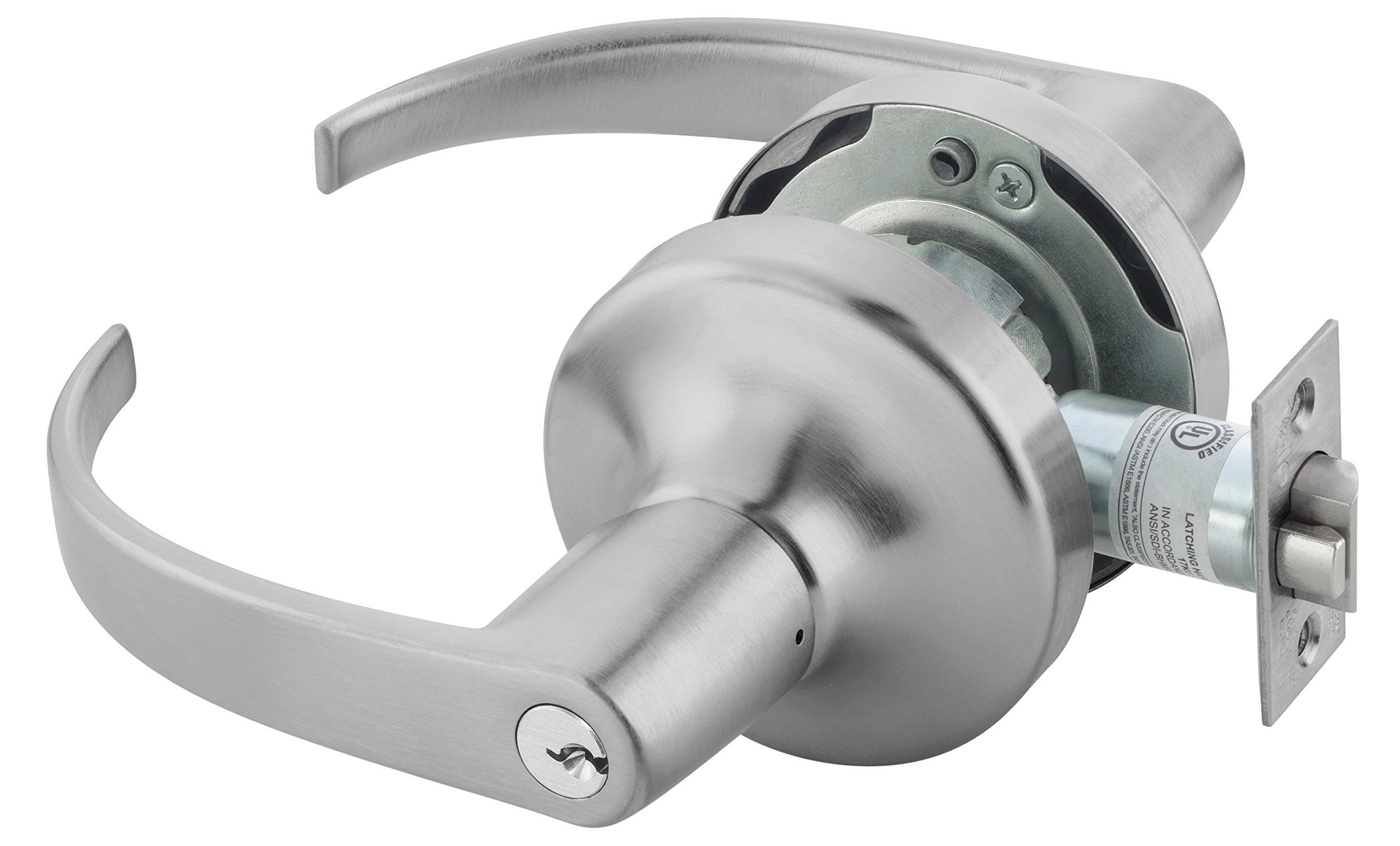 Yale PB4708LN LKSET X 694 Classroom Lever Lockset with Cylinder Lock - Secure Door Entry for Schools, Offices & Commercial Buildings