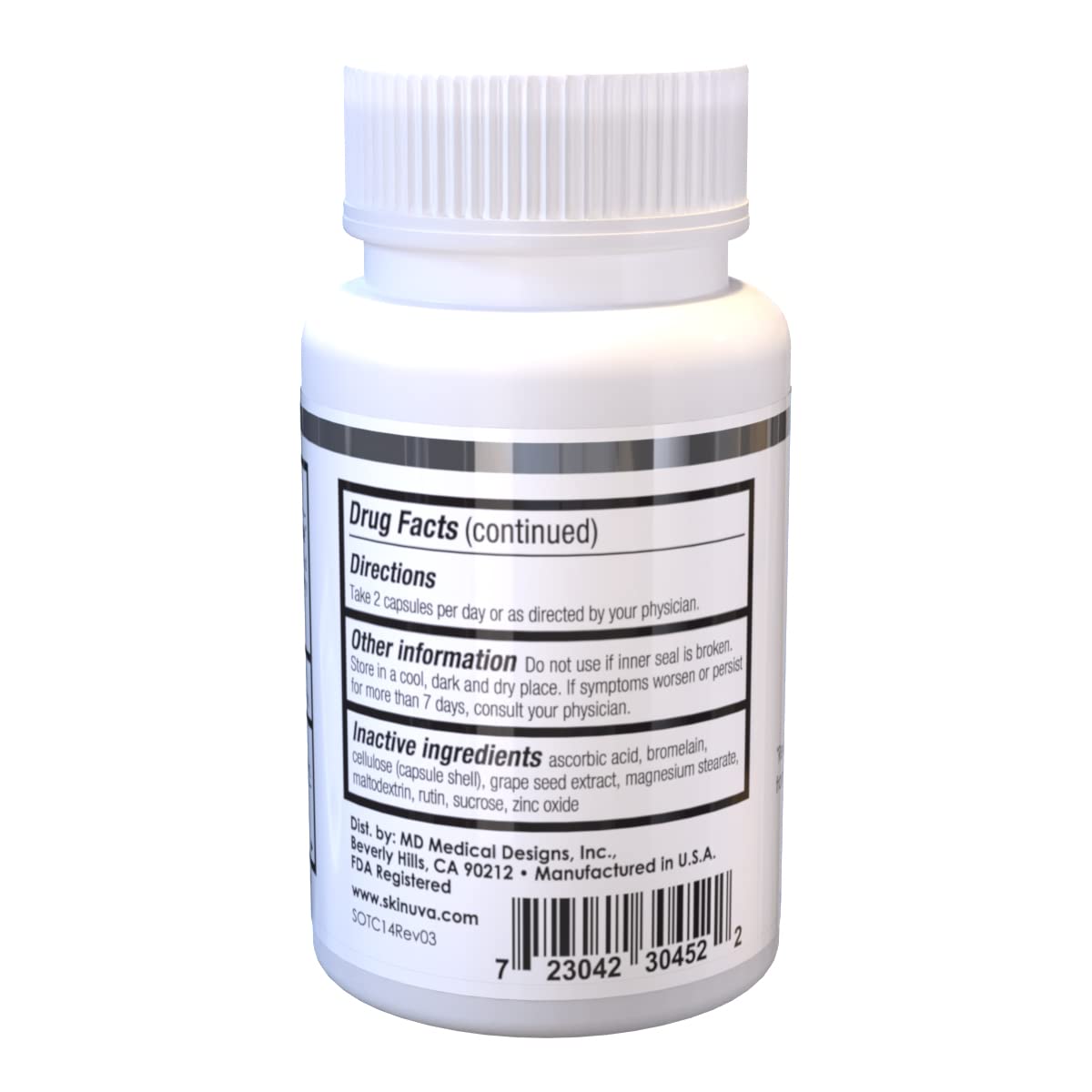 Next Generation Scar Cream (.5 oz) & Skinuva Bruise (14 Capsules) - Advanced Scar Removal with Arnica, Bromelain & Zinc Supplement for Bruising & Swelling | Homeopathic Bruise Remedy for Post-Surgery, Injury Recovery & Skin Healing
