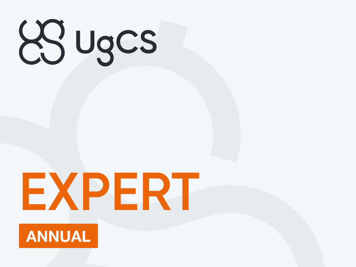 UgCS EXPERT Yearly Subscription - Professional Drone Flight Planning Software for Mapping, Surveying & Inspection | Ideal for Aerial Photography, Agriculture & Construction