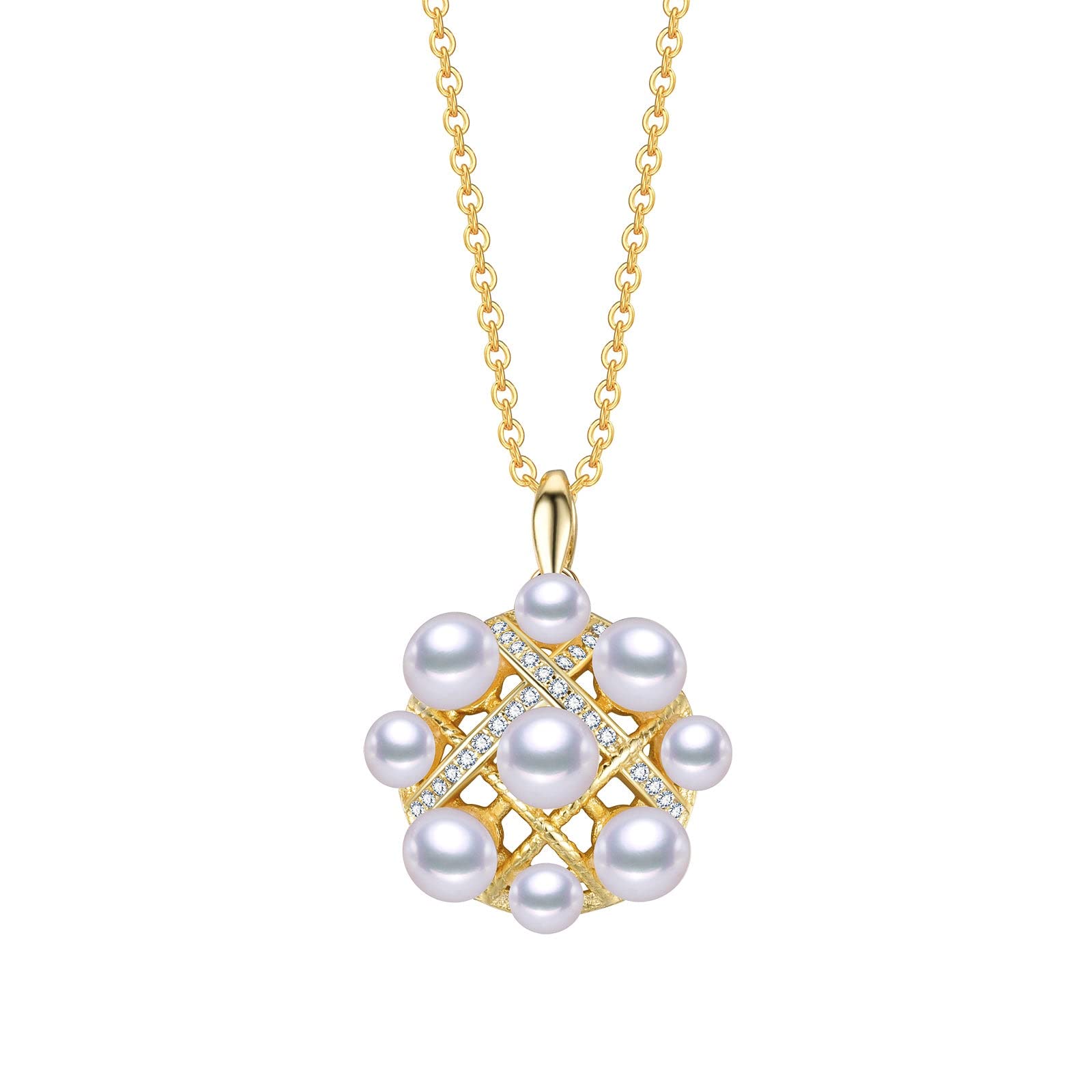 Elegant Freshwater Pearl Jewelry Set - Dainty Pearl Earrings & Necklace for Women | Perfect for Weddings, Parties & Special Occasions