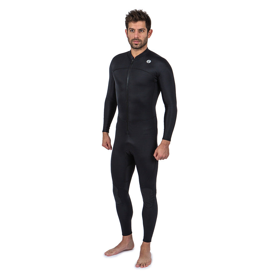 Fourth Element THERMOCLINE ZERO STOCK Men's One Piece Wetsuit with Front Zip - XXL Size for Scuba Diving, Surfing & Cold Water Activities