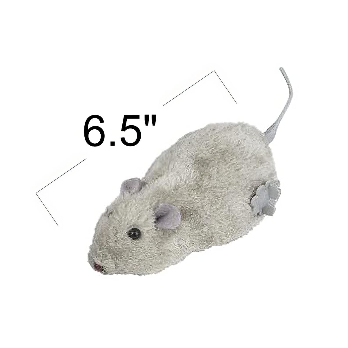 ArtCreativity Wind Up Mouse Toys - Set of 4 Colorful Mechanical Prank Toys for Kids | No Batteries Needed | Perfect for Birthday Party Favors, Goody Bags, Classroom Rewards & Practical Jokes