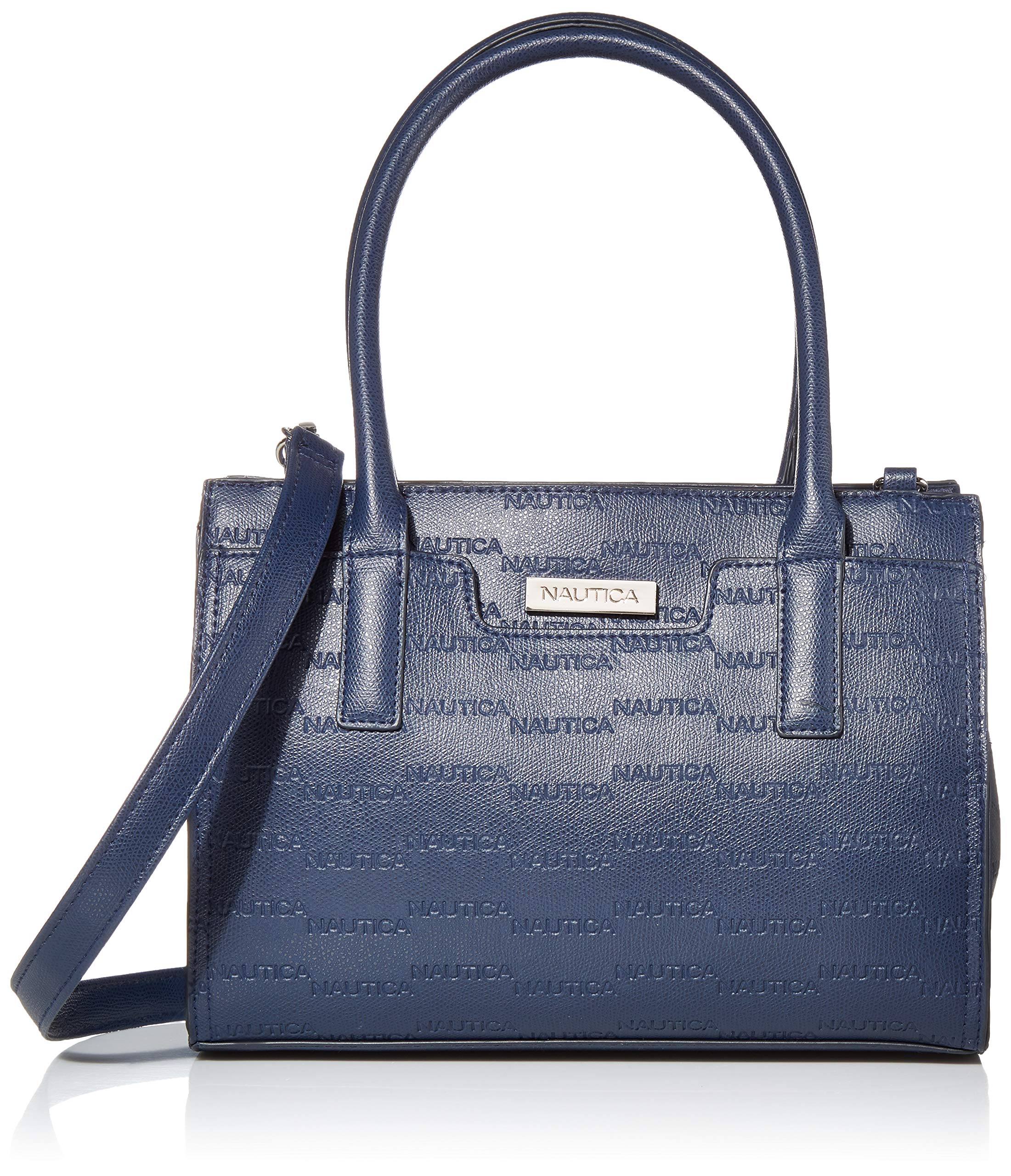 Nautica Women's Sandy Jr. Top Handle Satchel Purse with Removable Crossbody Strap - Stylish Shoulder Bag for Work, Travel & Everyday Use