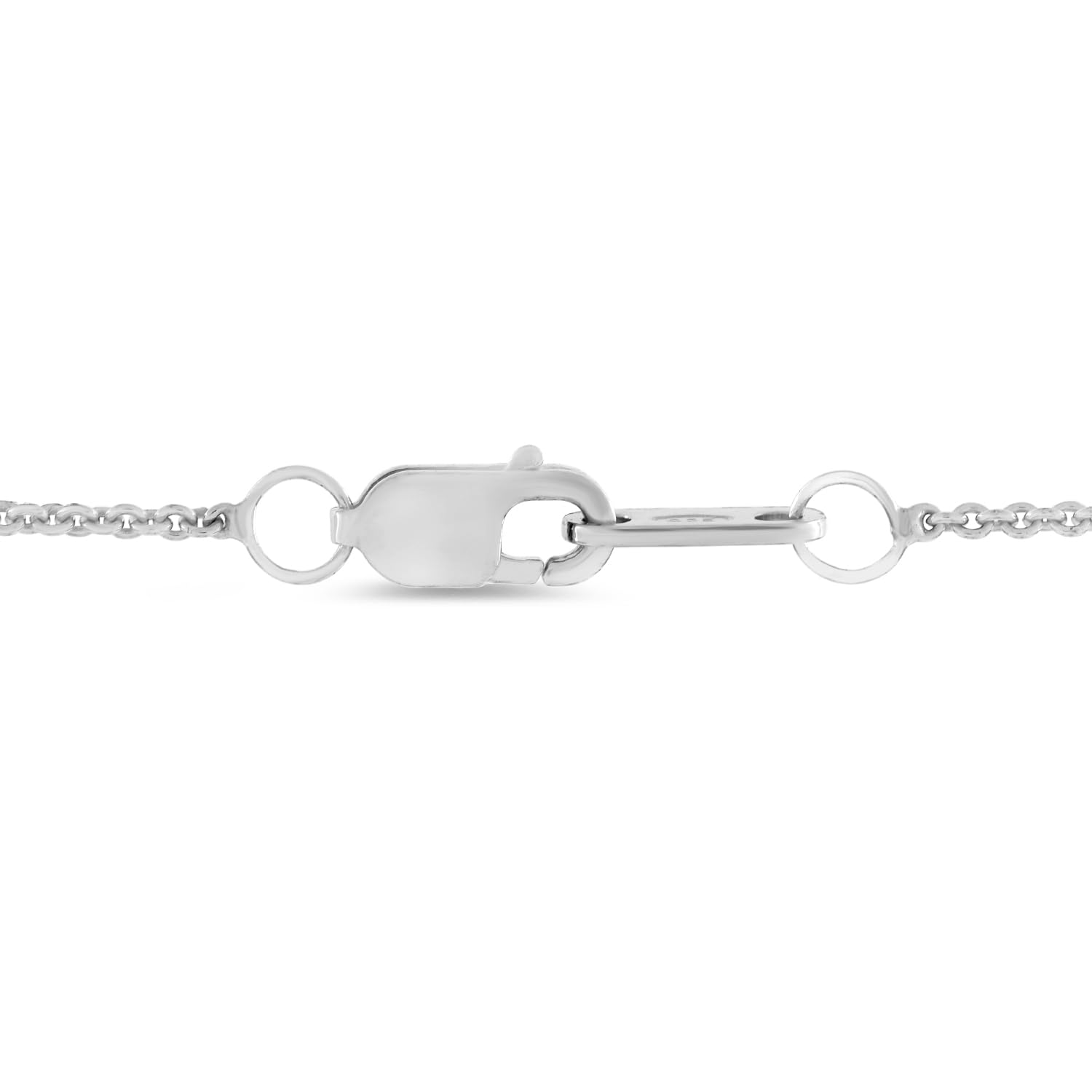 Amazon Essentials Diamond 3 Stone Pendant Necklace (1/4 cttw), 18