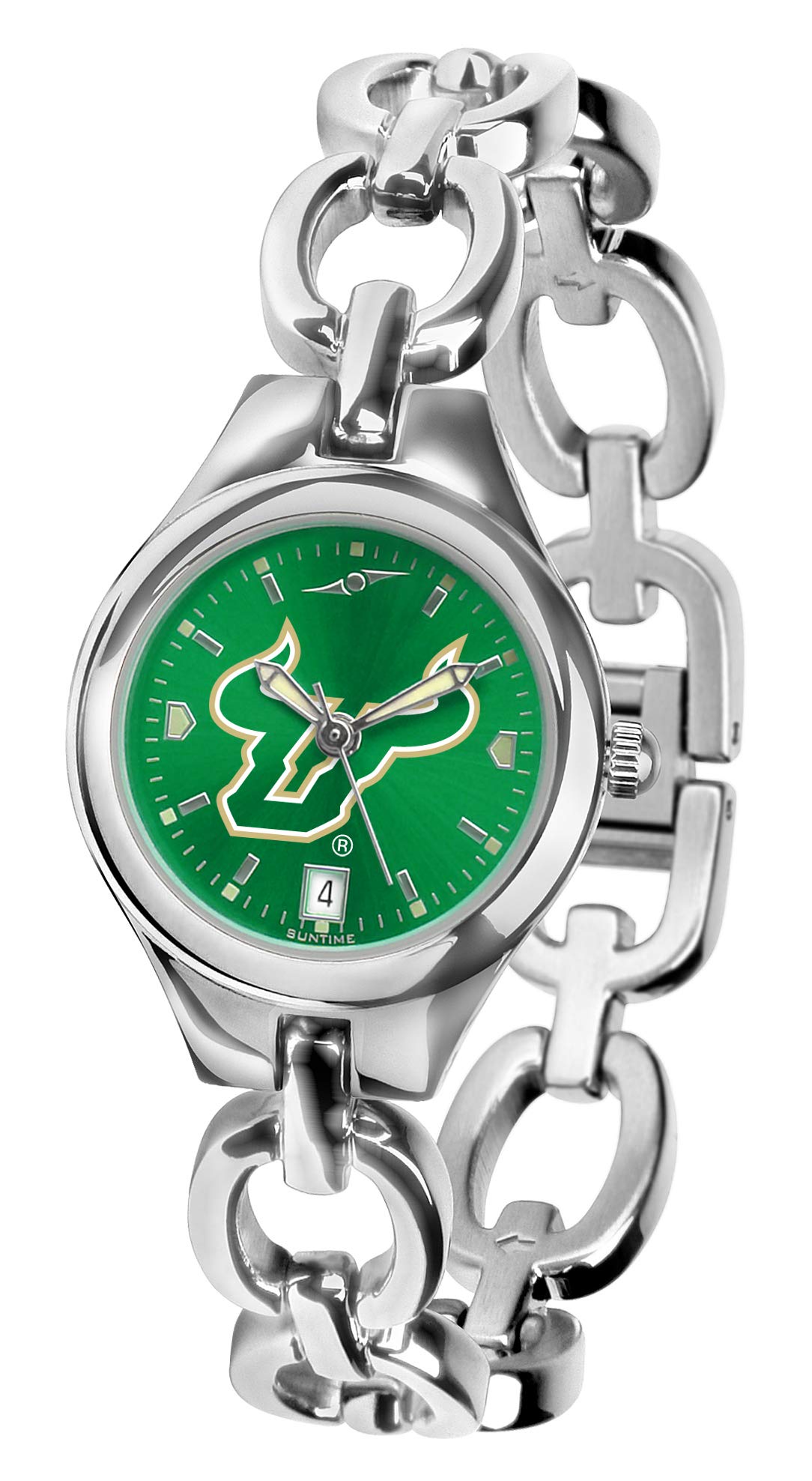 SunTime Ladies' South Florida Bulls Eclipse Anochrome Watch - Stylish Women's Sports Watch for Game Days, Campus Life & Everyday Wear