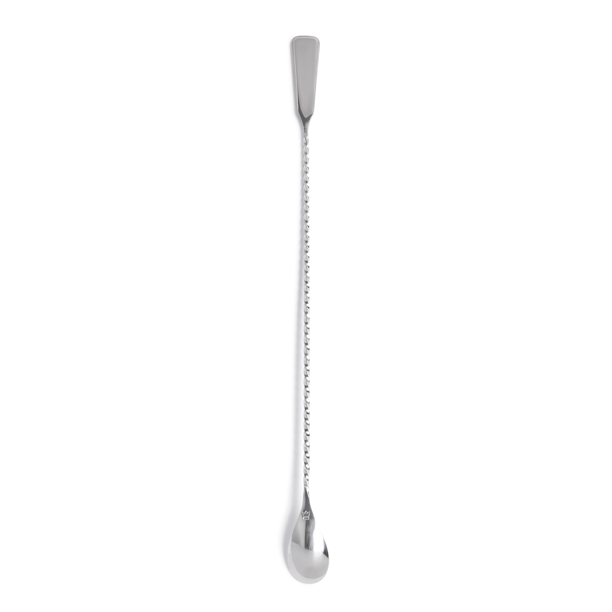 BROMLEY™ Stainless Steel Bar Spoon 36cm - Premium Cocktail Mixing Tool for Bartenders & Home Bars