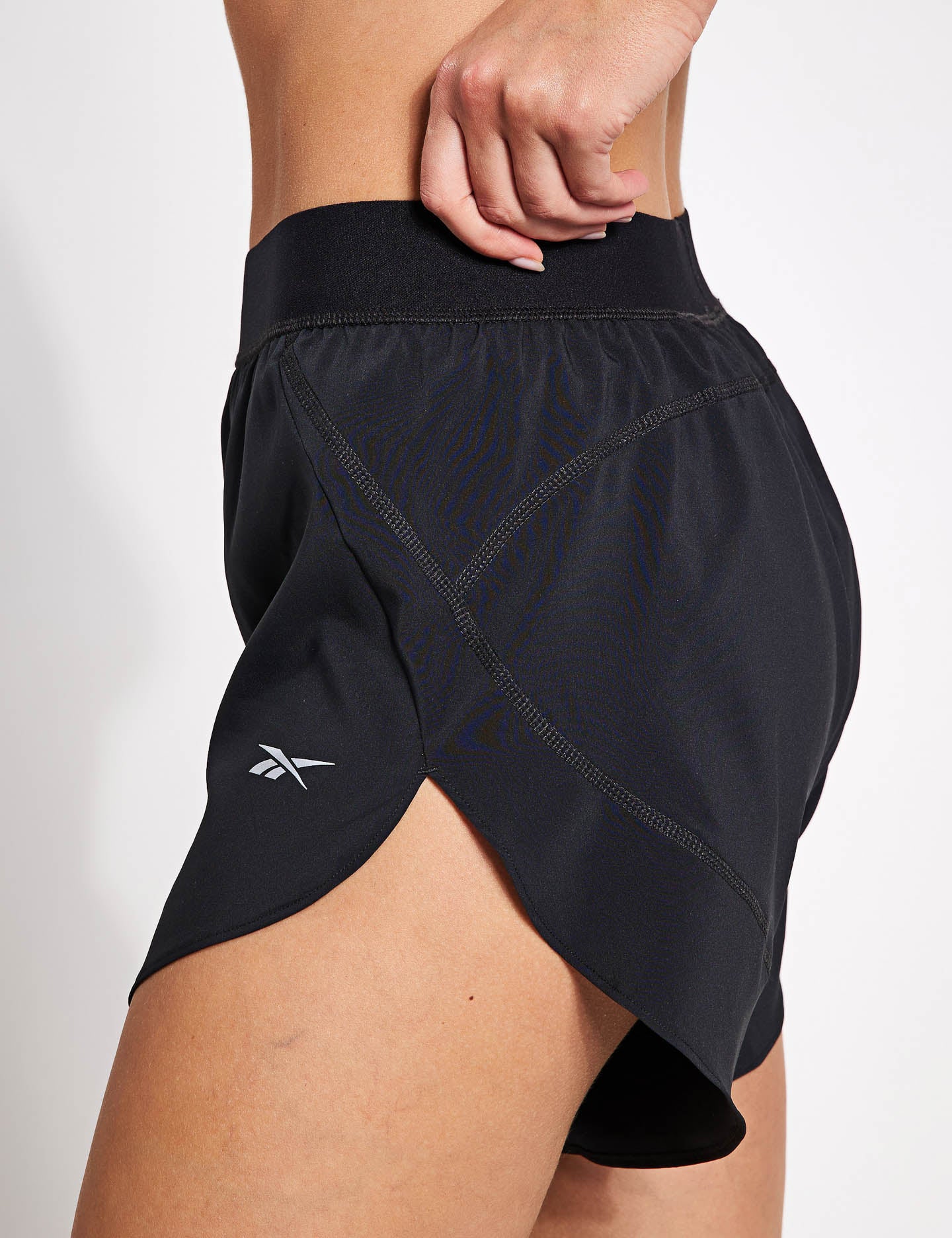 2 in 1 Running Shorts with Built-in Liner - Night Black | Moisture-Wicking & Breathable for Men's Workout, Gym & Outdoor Activities