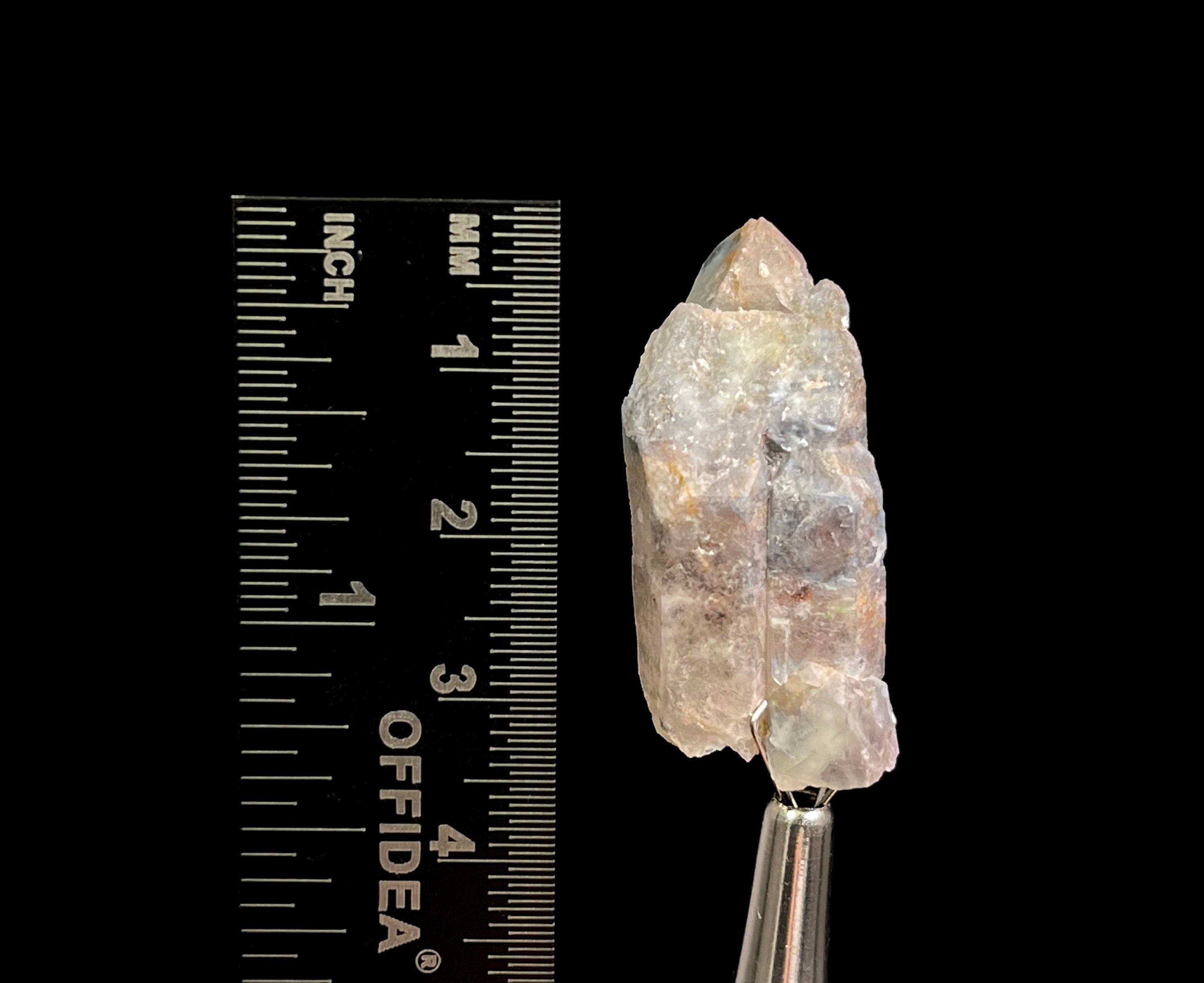 PAPAGOITE in QUARTZ Raw Crystal - Rare Metaphysical Healing Stone for Meditation, Energy Work & Spiritual Growth | Natural Mineral Specimen for Collectors & Crystal Enthusiasts