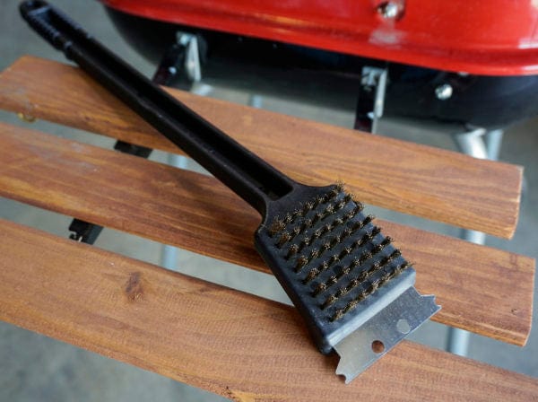 Premium RSVP BBQ Grill Brush with Stainless Steel Bristles - Heavy Duty Grill Cleaner for Gas, Charcoal & Electric Grills - Perfect for Backyard BBQs, Camping & Outdoor Cooking