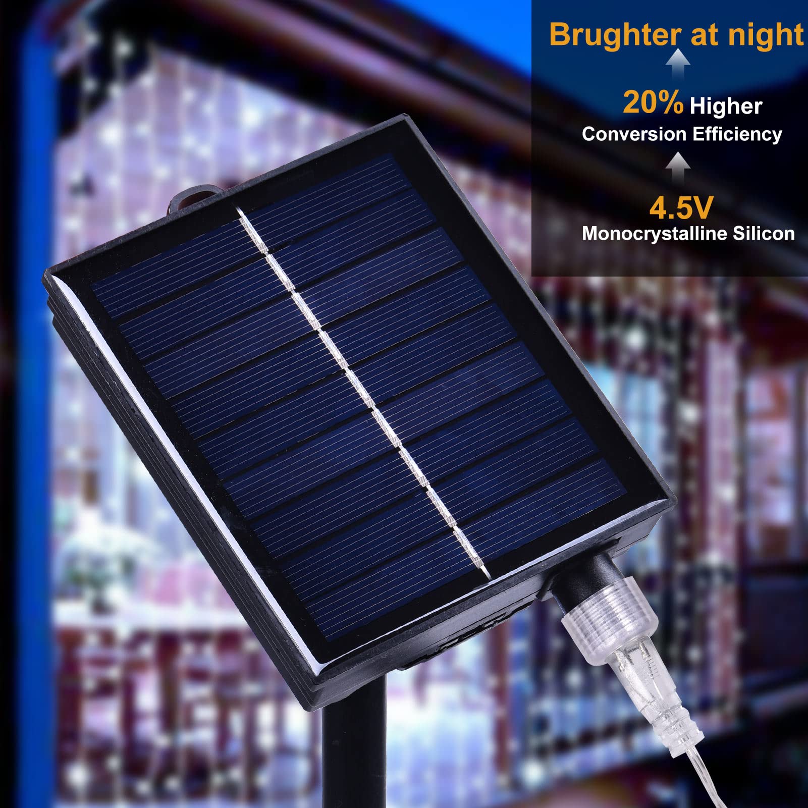 300LED Solar Fairy Lights - Waterproof Outdoor/Indoor String Lights with 8 Modes for Garden, Patio & Christmas Decor