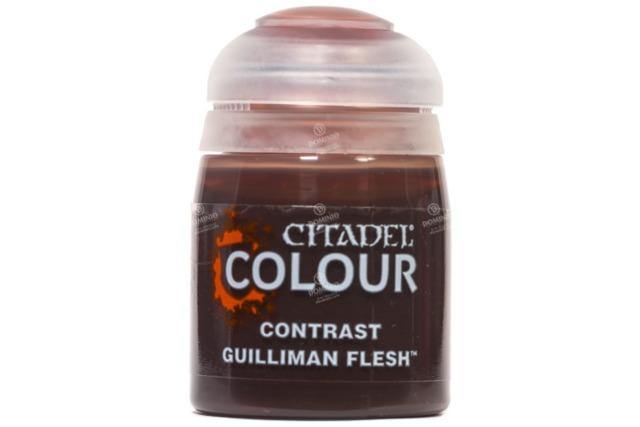 Contrast Gulliman Flesh - Miniature Painting Warpaint for Warhammer 40K & Tabletop Gaming - Perfect for Highlighting Miniatures & Model Details