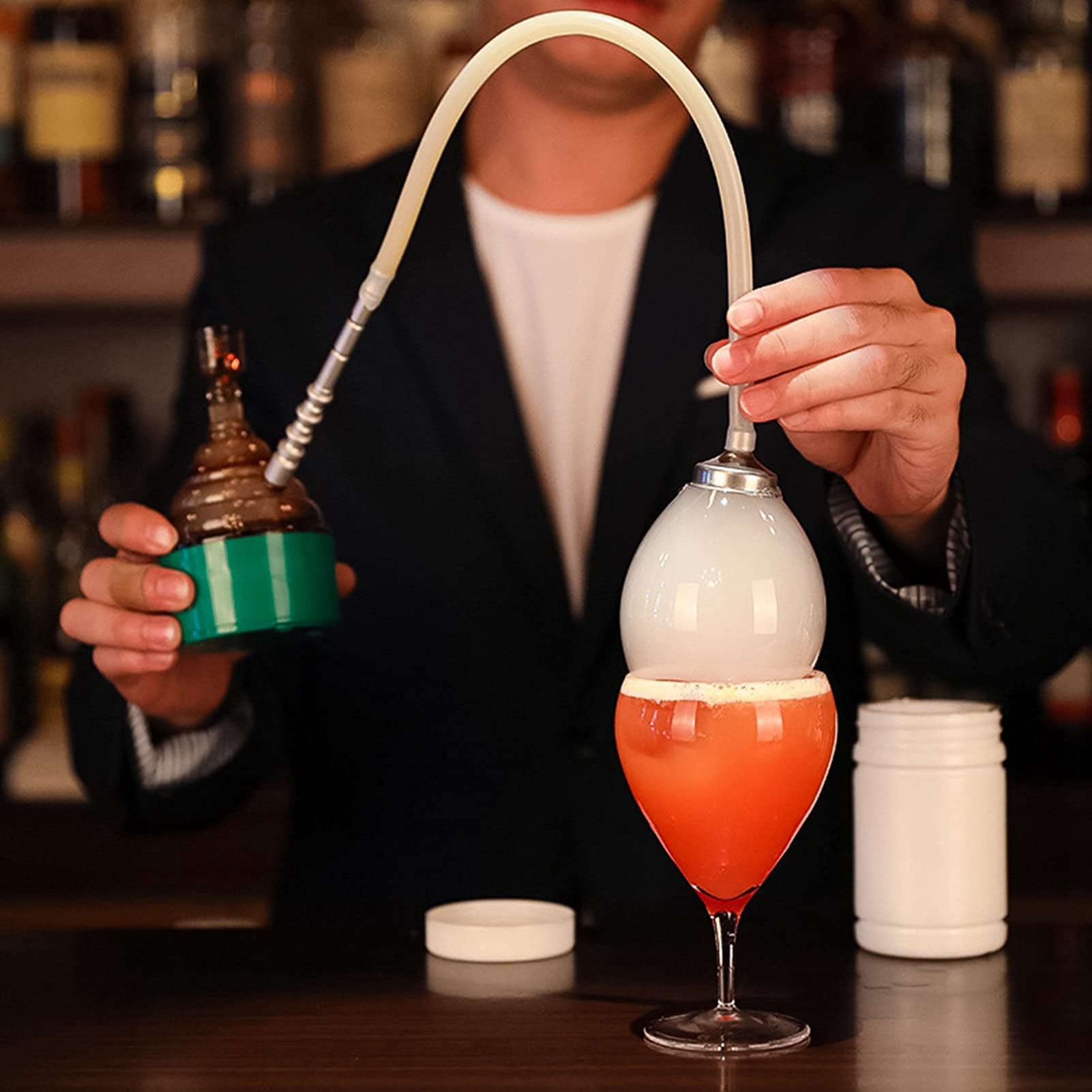 Portable Handheld Smoke Infuser Gun for Cocktails, Food & Drinks - Cold Smoking Tool for BBQ, Whiskey, Cheese | Random Color