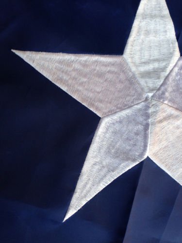 8'x12' Texas State Flag - Heavy Duty Nylon with Embroidered Design & 2 Brass Grommets - Perfect for Outdoor Display, Home Decoration, and Texas Pride Events