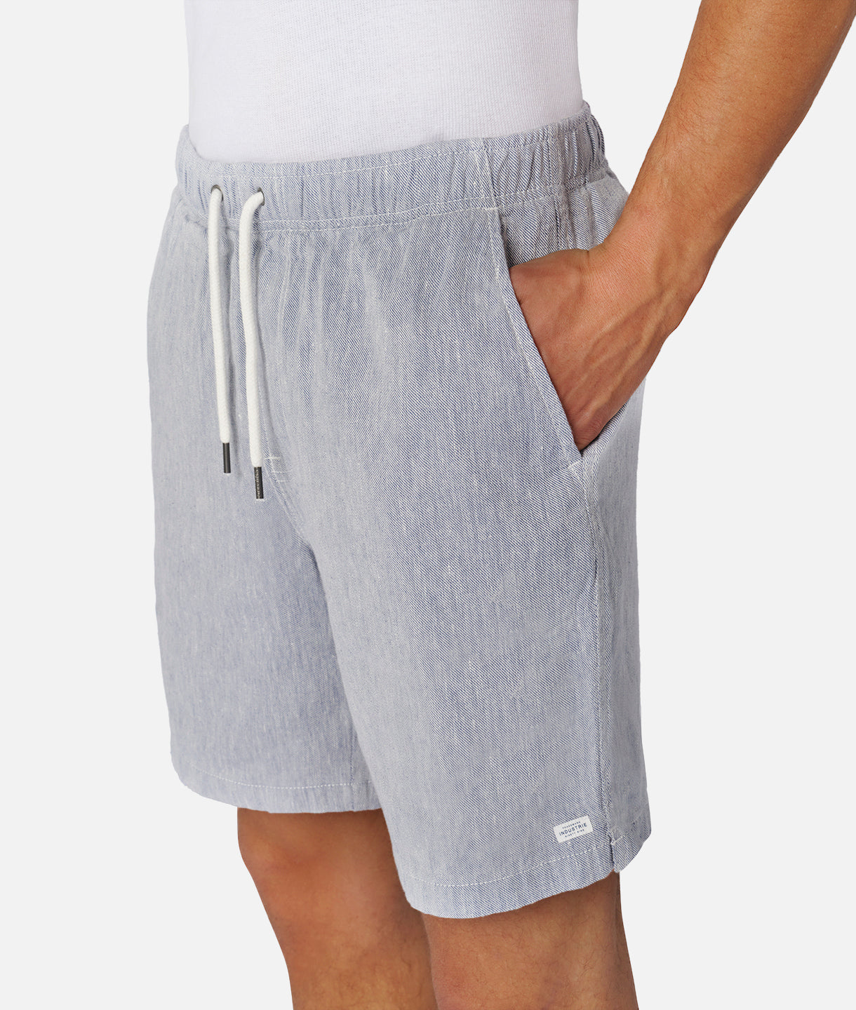 Premium 2-Pack Linen Shorts for Men - Breathable & Comfortable Summer Casual Shorts in Blue | Perfect for Beach, Travel & Lounge Wear