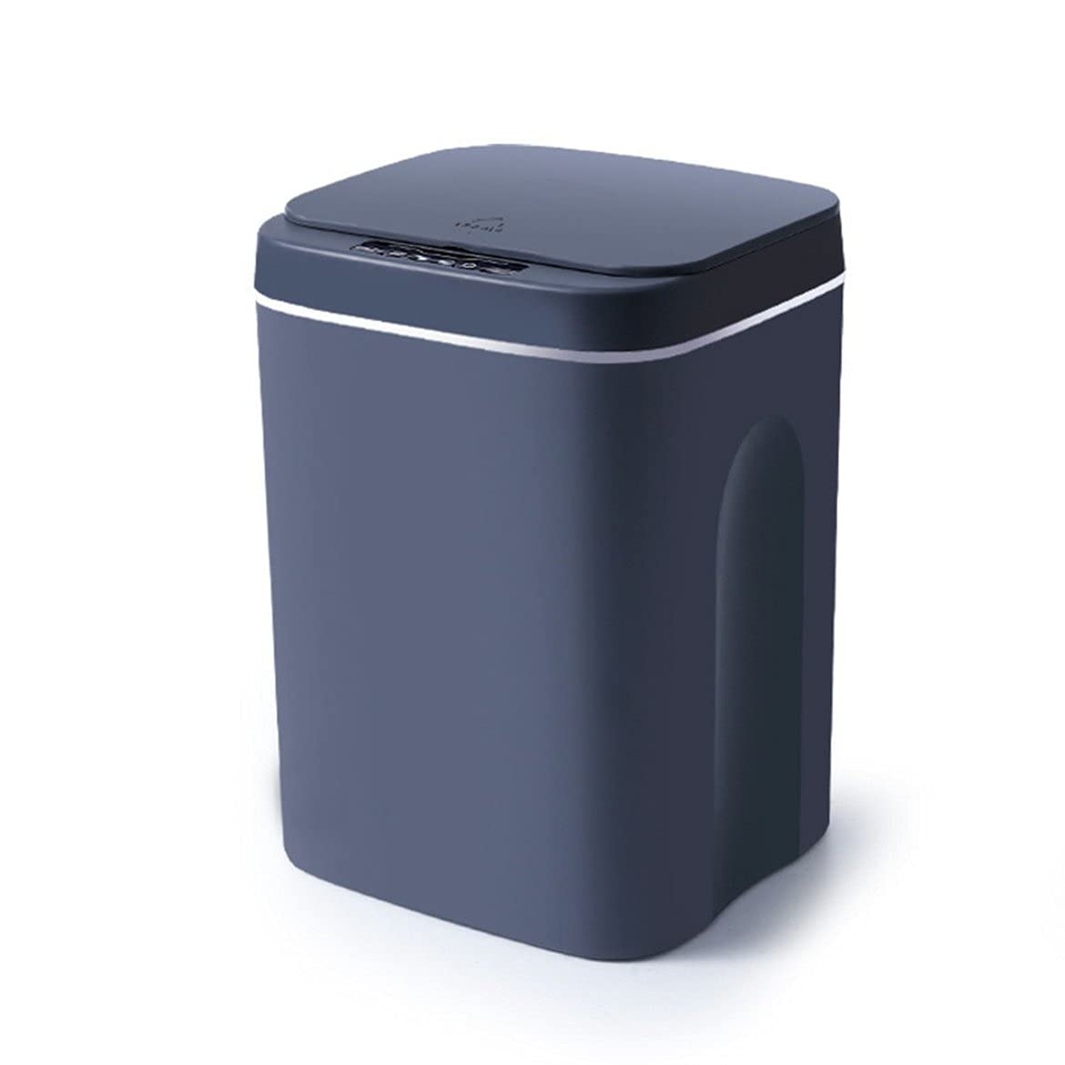 Smart Trash Can with Motion Sensor - 16L Touchless Automatic Waste Bin with Lid, USB Rechargeable, Dark Gray - Perfect for Kitchen, Bathroom, Office & Home Use